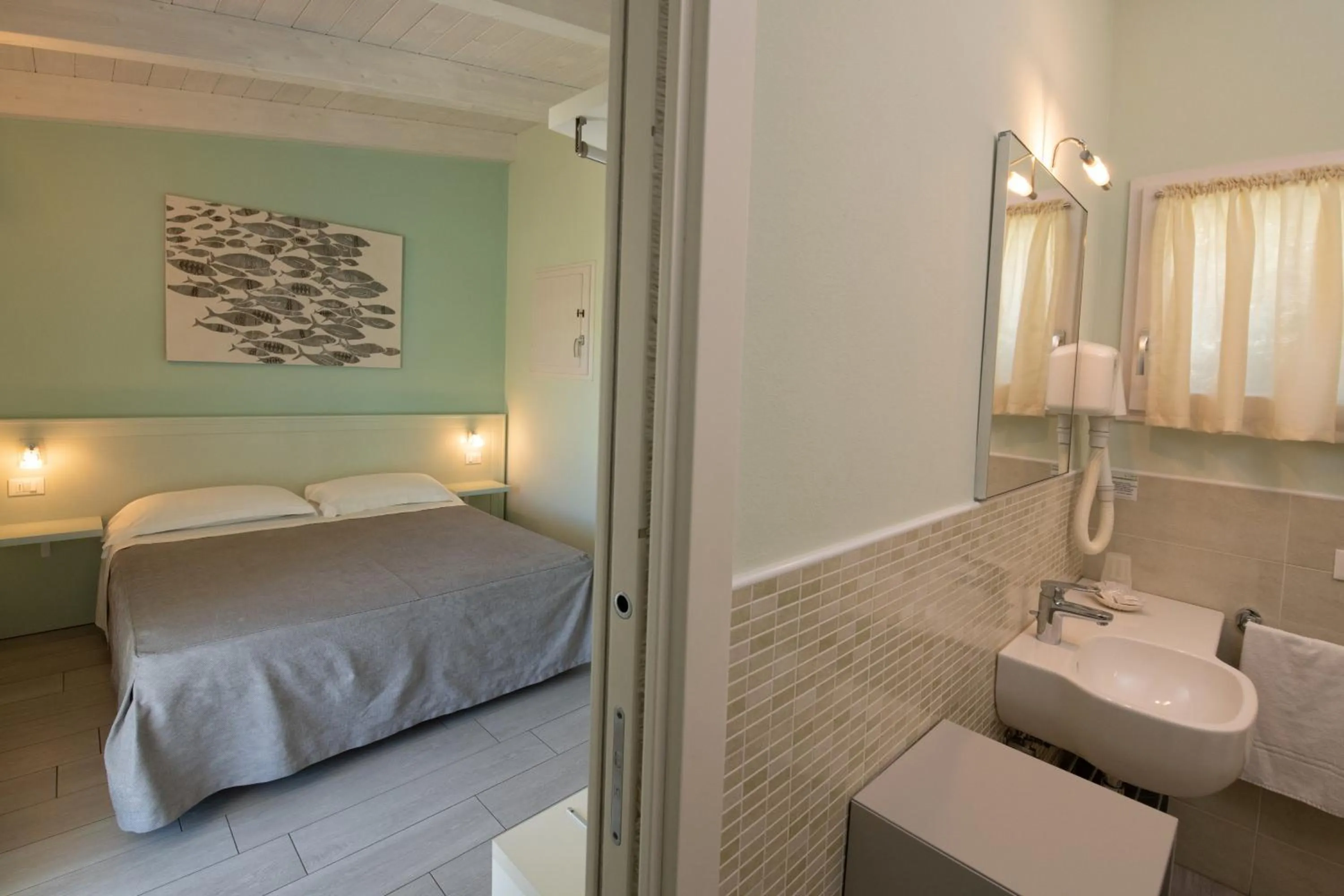 Bed in Agriturismo B&B Vista Parco