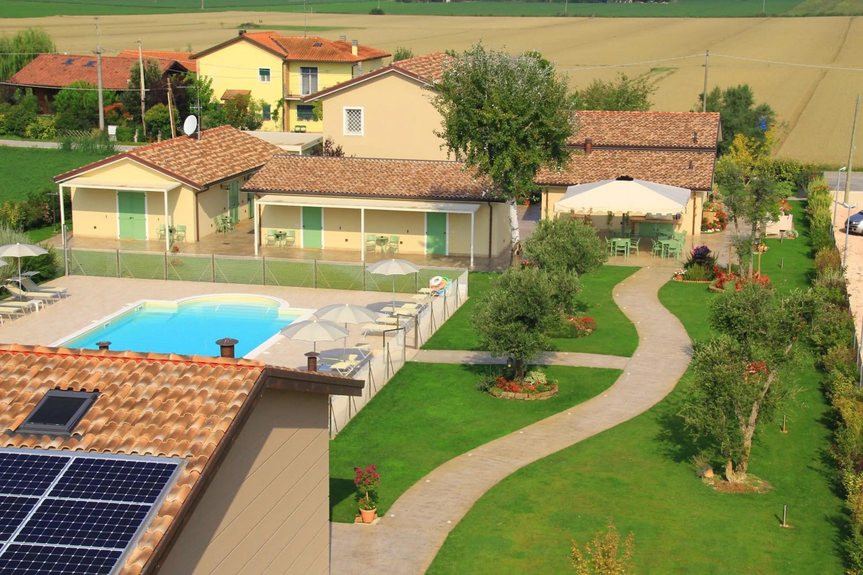 Bird's eye view in Agriturismo B&B Vista Parco