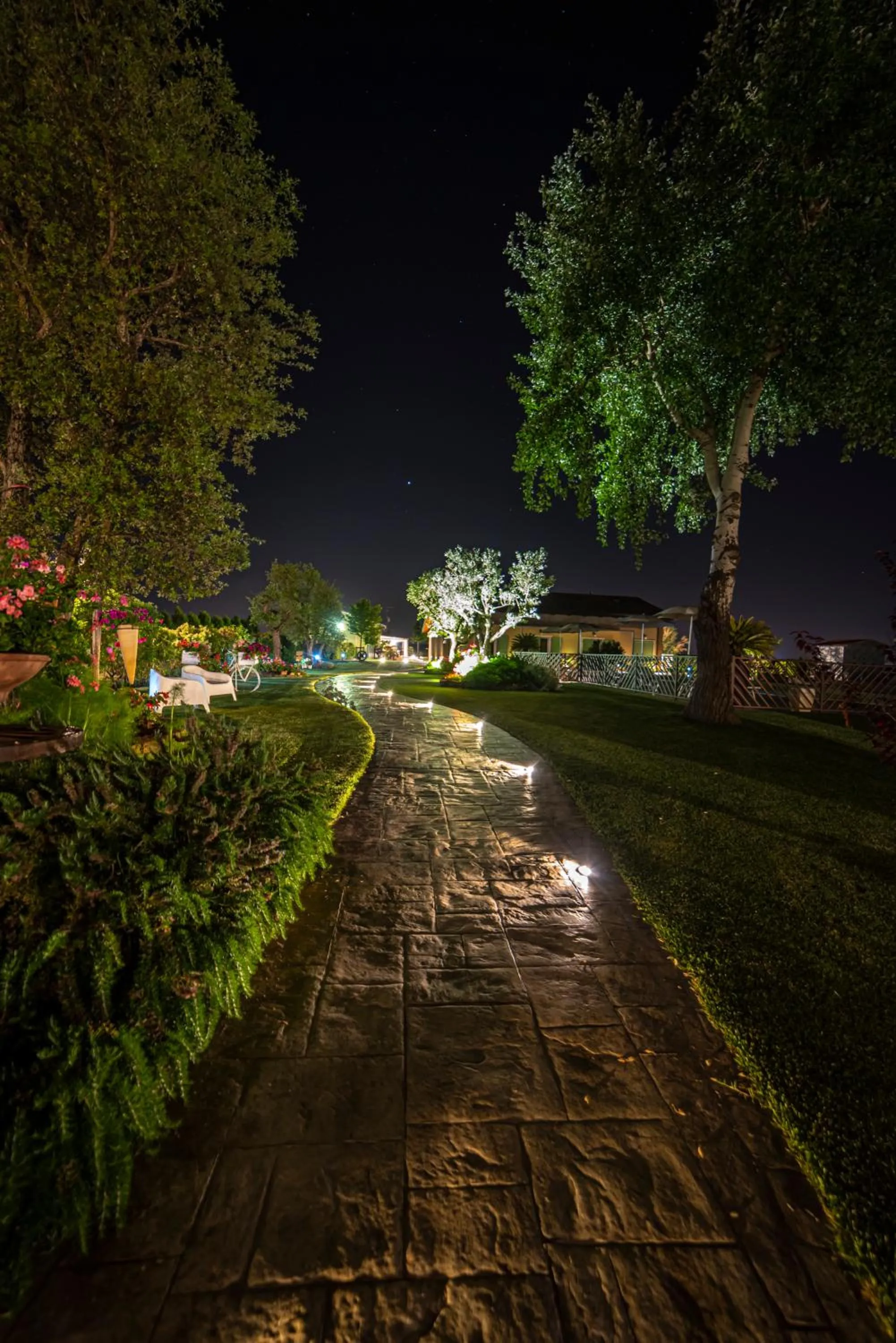 Garden in Agriturismo B&B Vista Parco