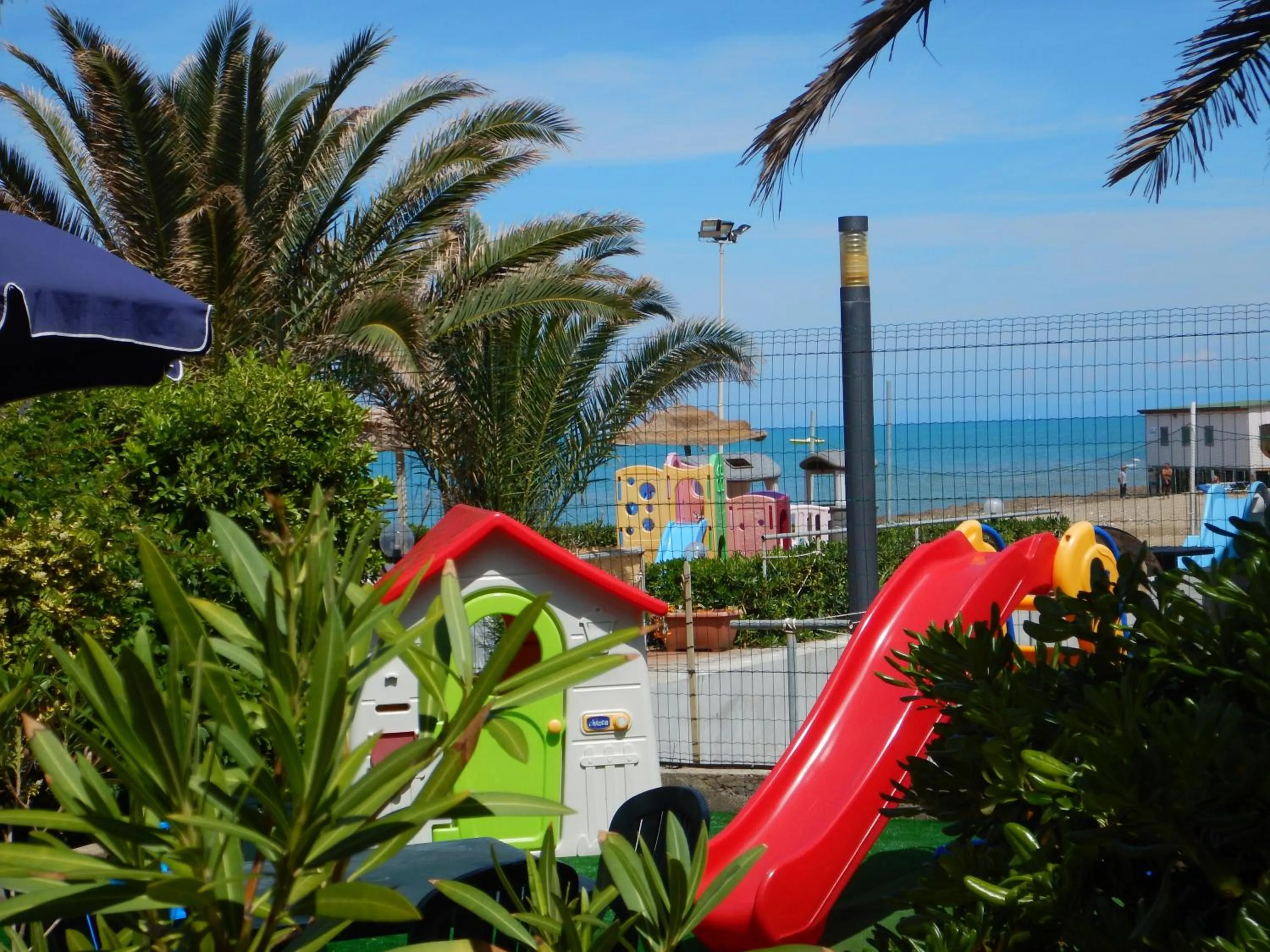Children play ground in Ville Paola e Daniela