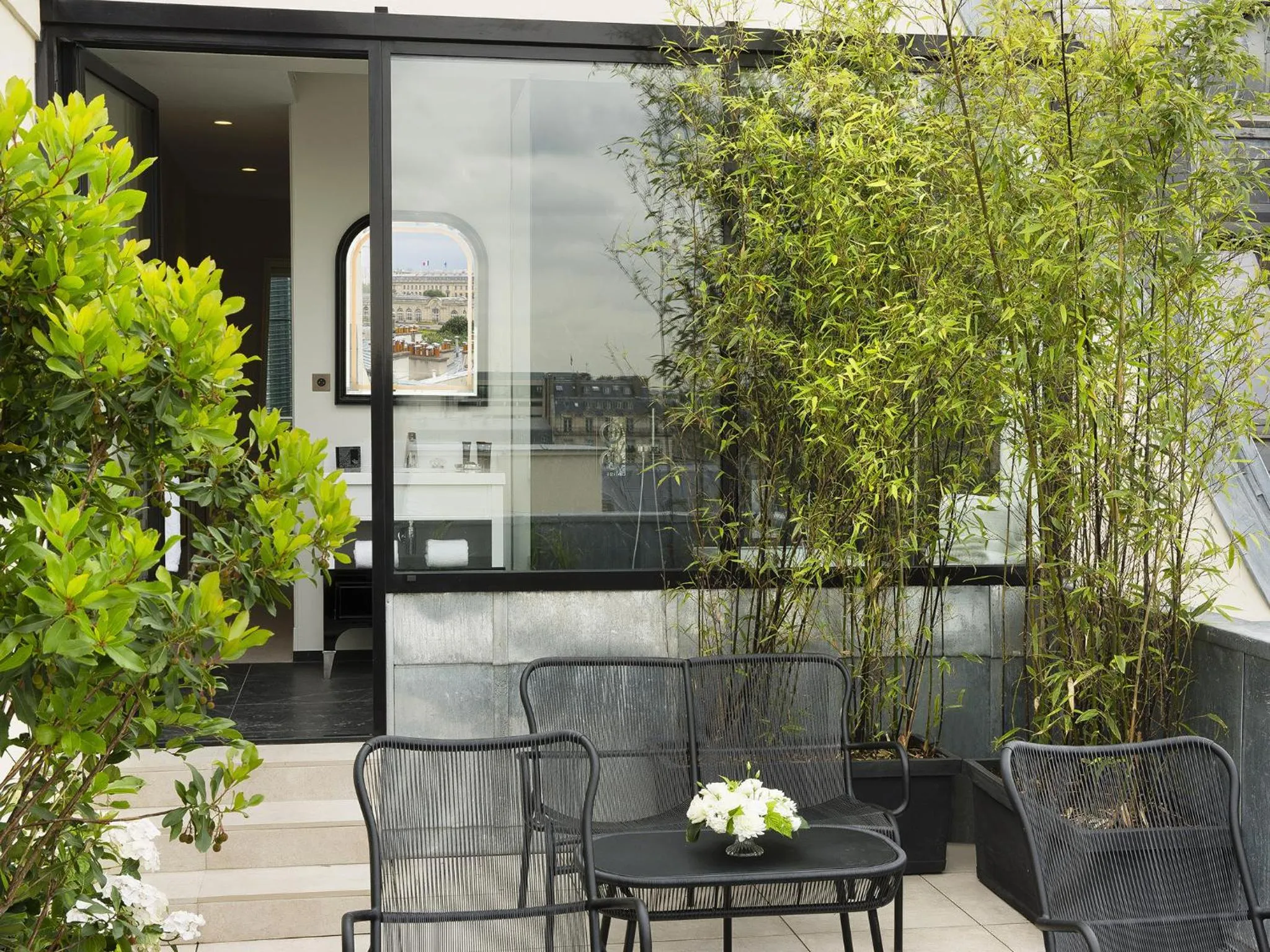 Patio in Le Narcisse Blanc