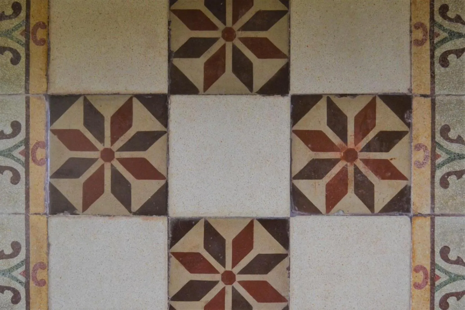 Decorative detail in B&B Le Macine 1868