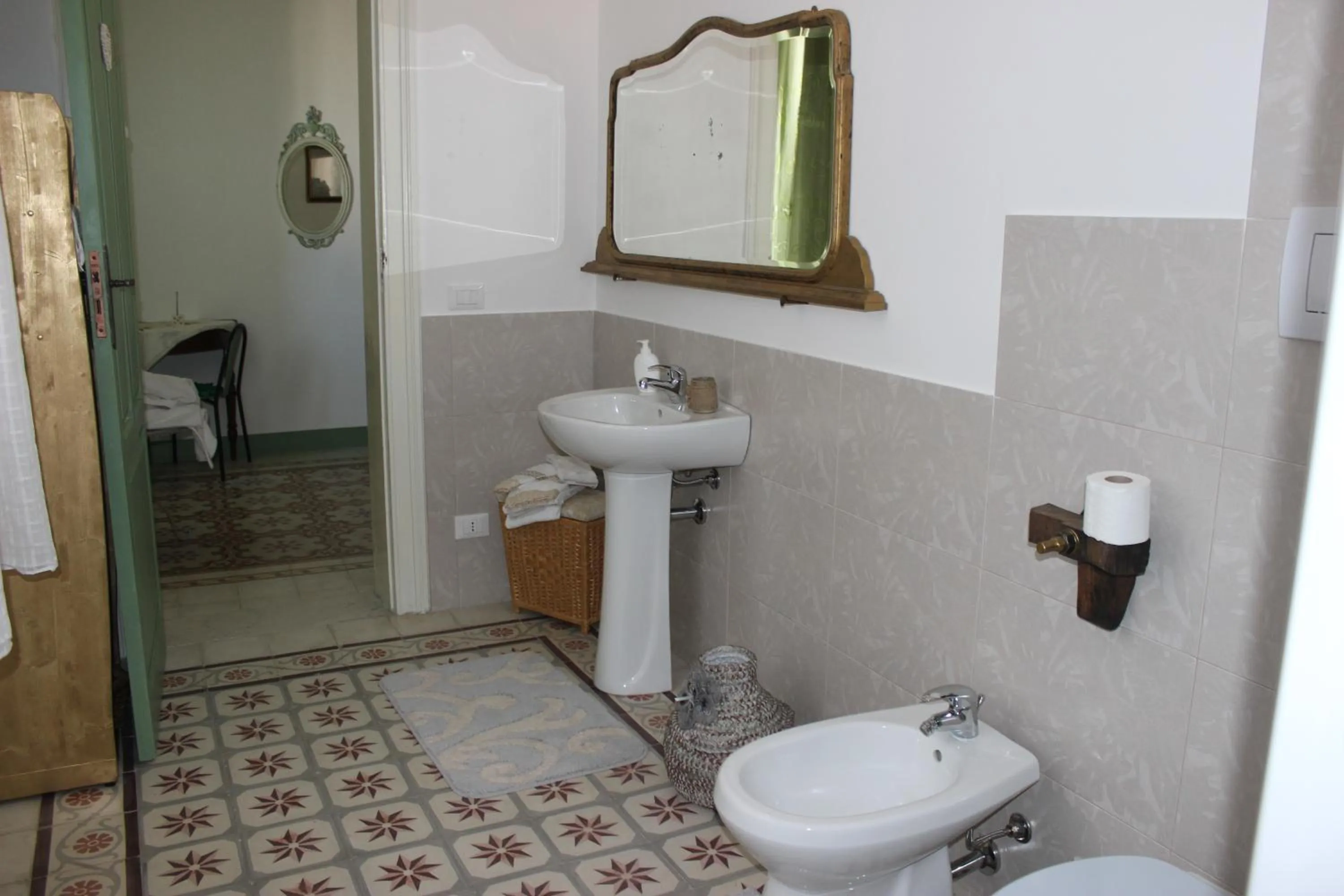 Bathroom in B&B Le Macine 1868