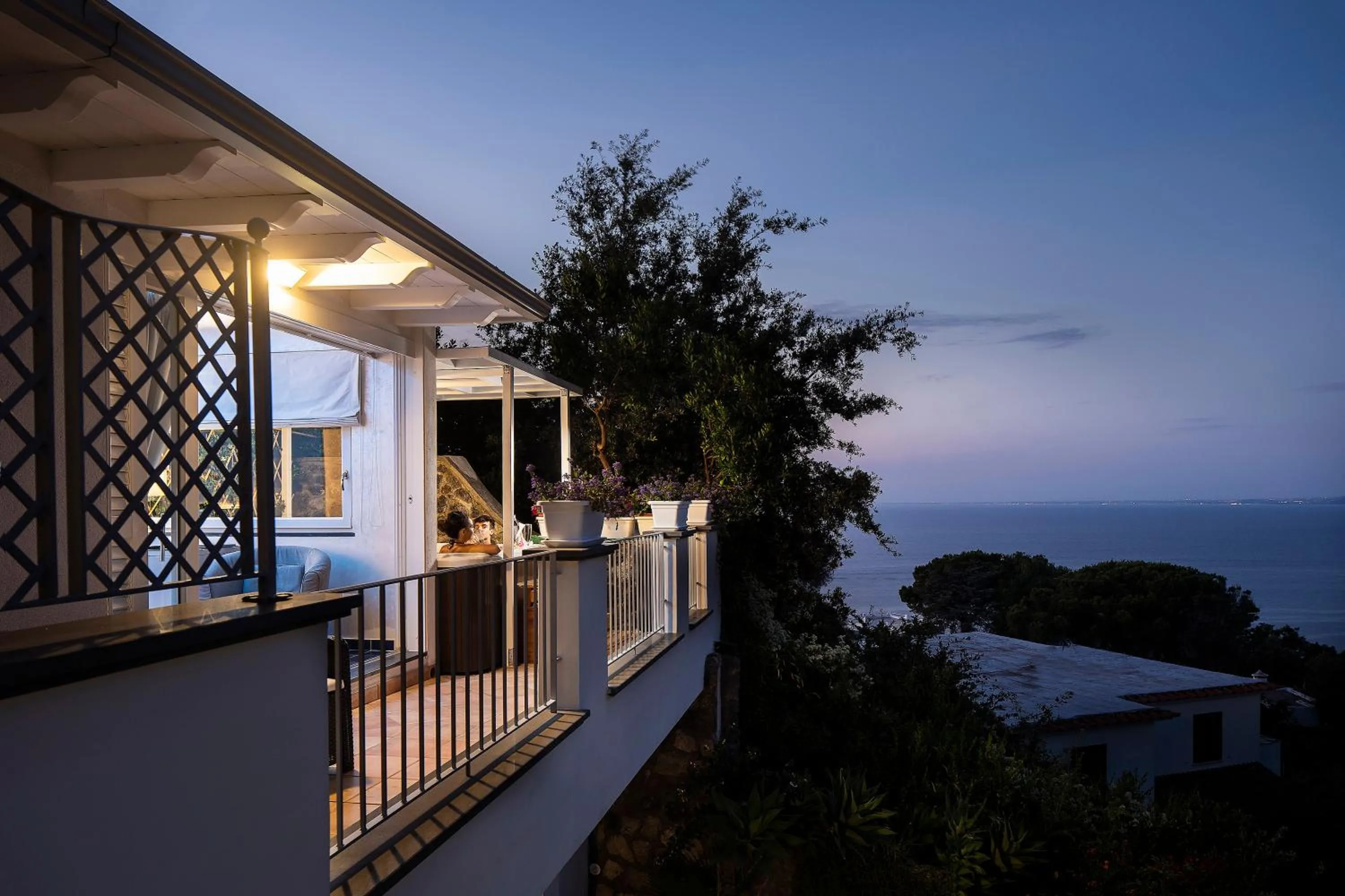 Balcony/Terrace in Grifo Hotel Charme & SPA