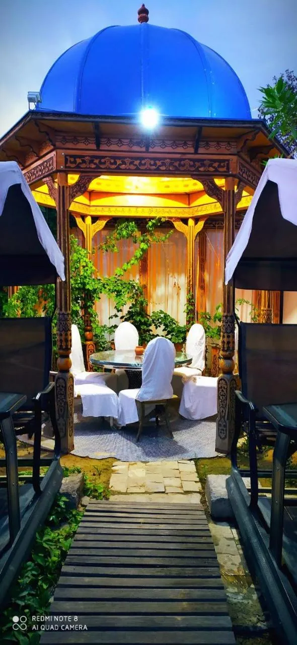 Garden in HON SAROY - immerse atmosphere in the epoch of the khans