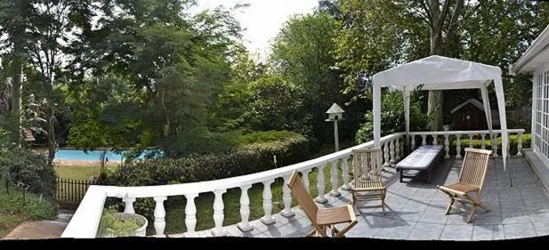 Balcony/Terrace in A Garden Suite B&B