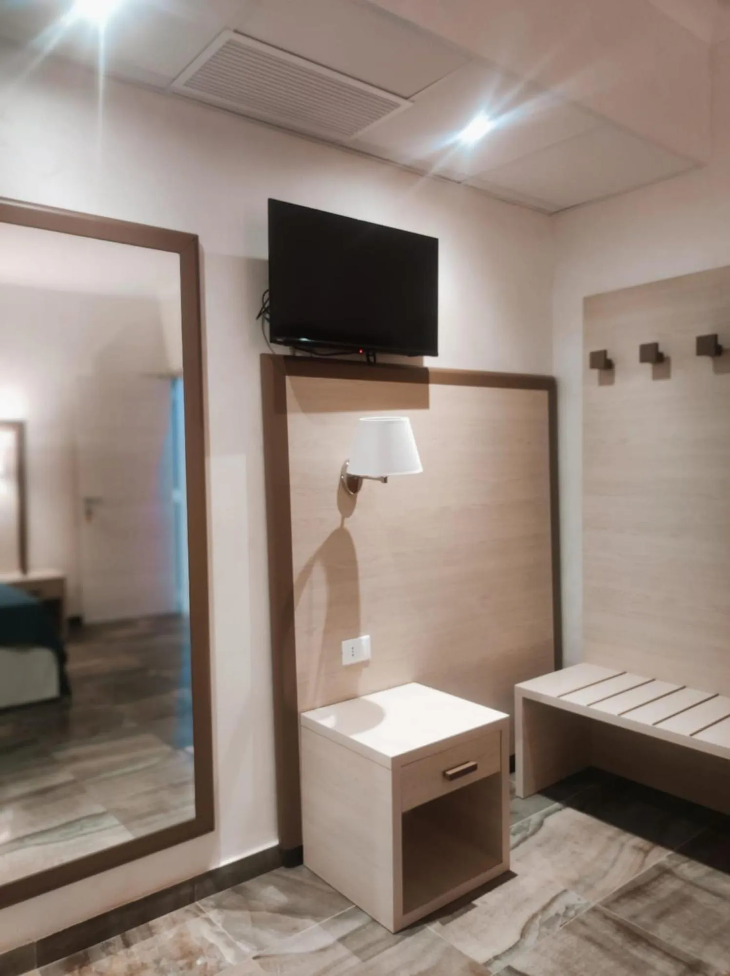 Bed in Hotel Holiday