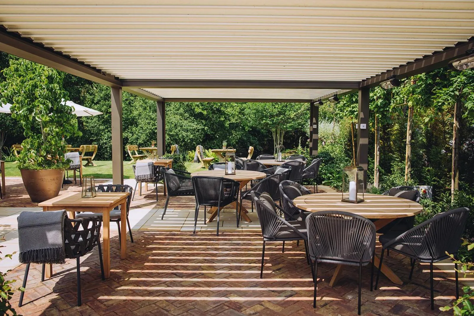 Patio in The Drummond at Albury