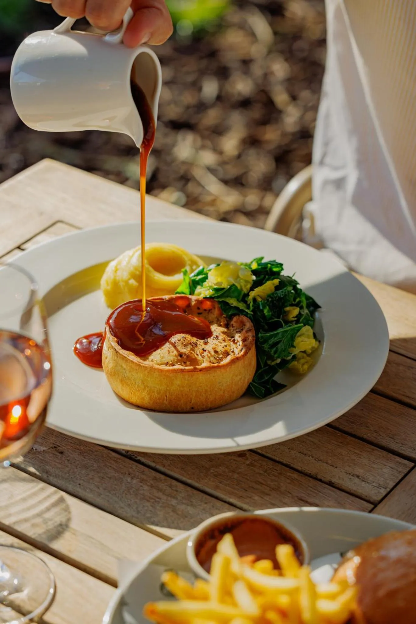 Food close-up in The Drummond at Albury