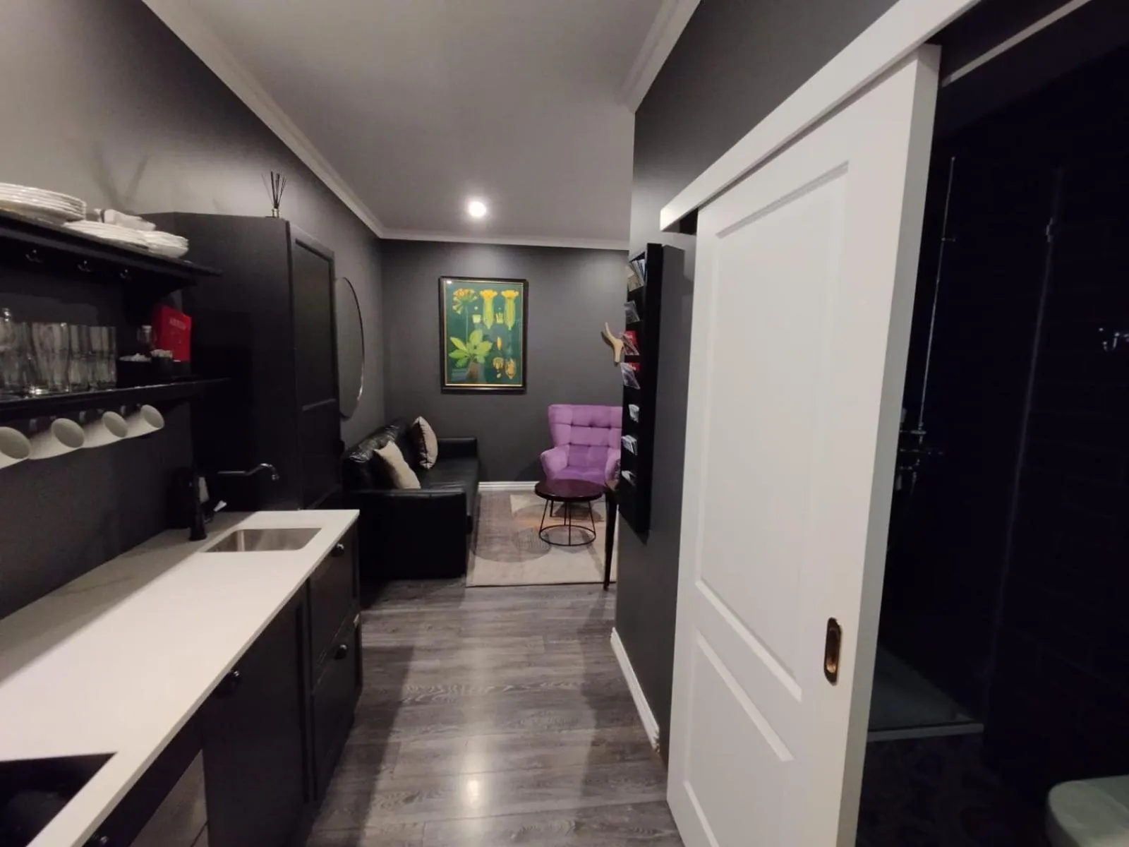 Kitchen or kitchenette in Vintage Apartment Hotel