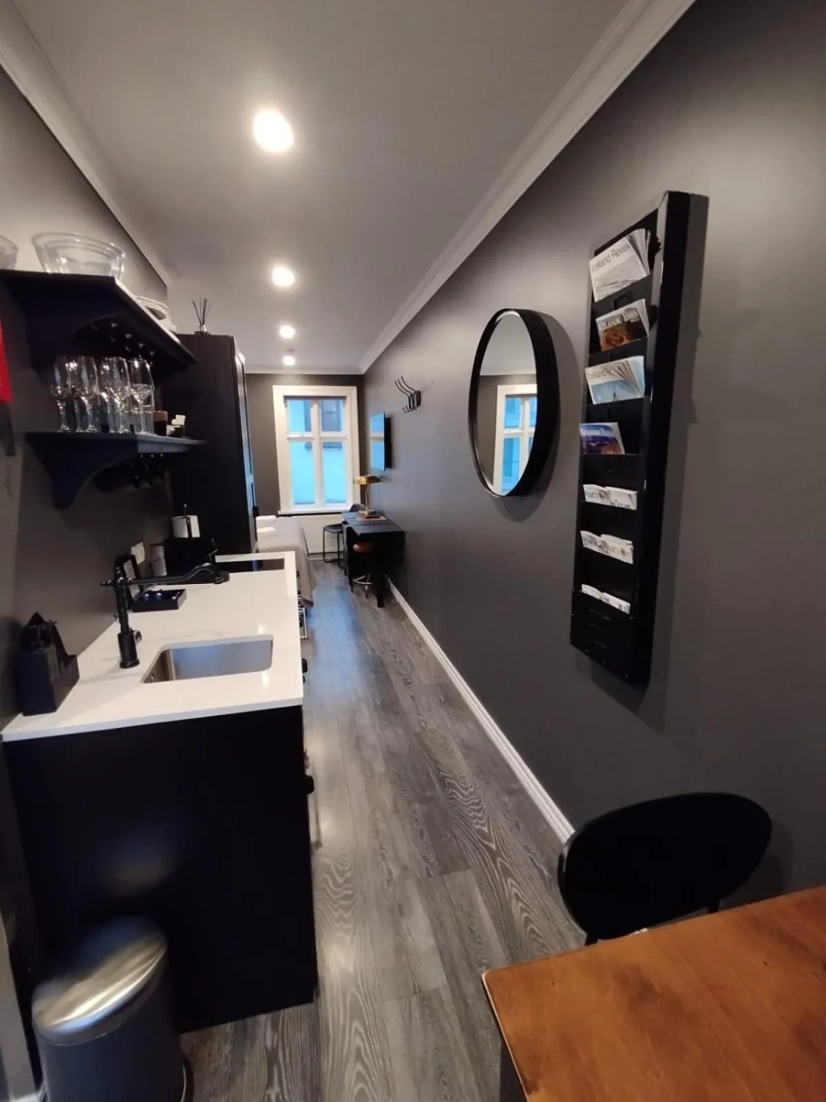 Kitchen or kitchenette in Vintage Apartment Hotel