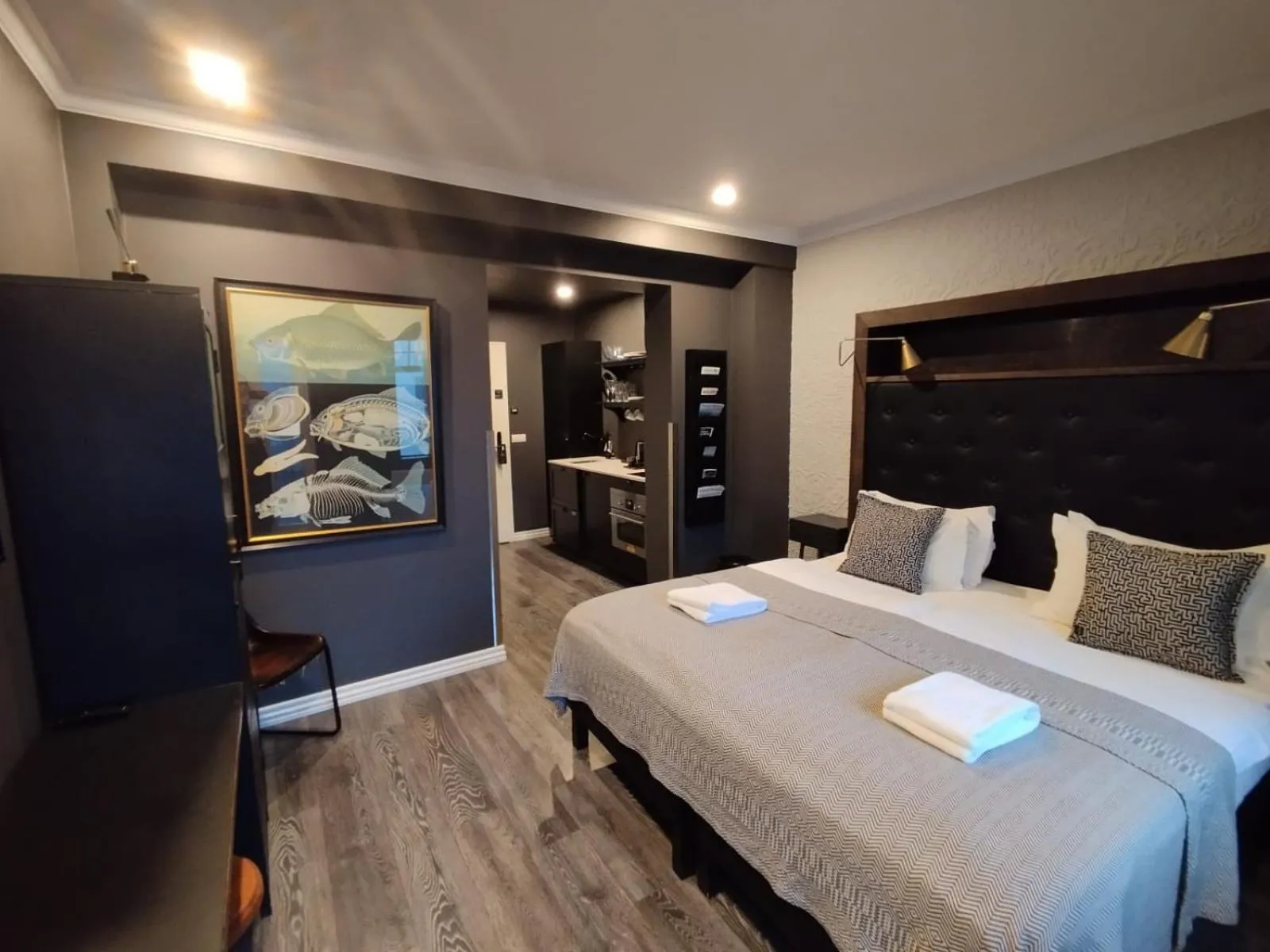 Bed in Vintage Apartment Hotel