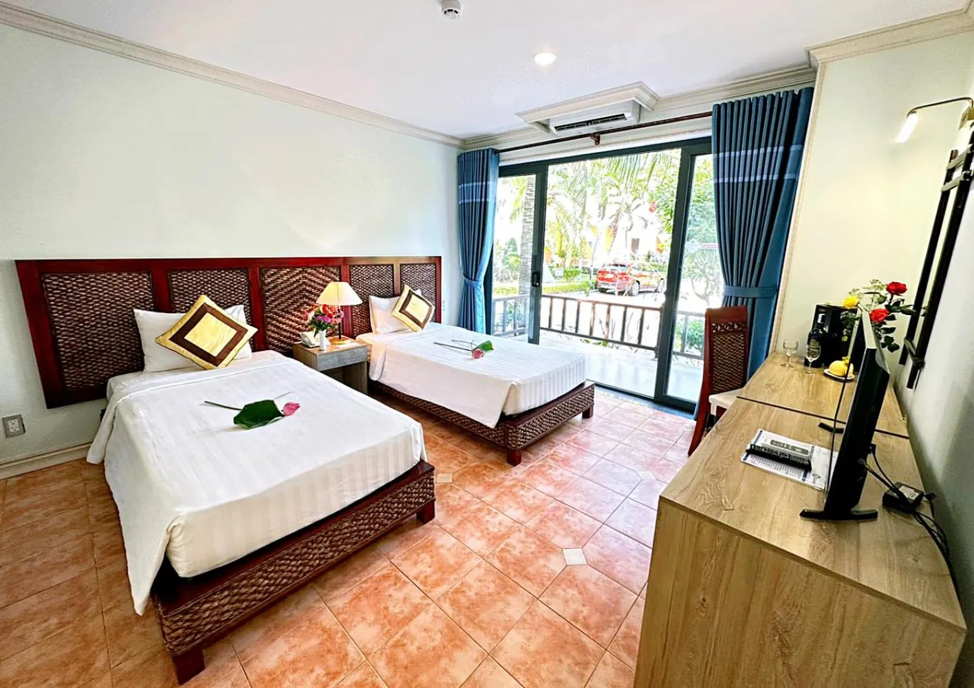 Bedroom, Bed in Lotus Vung Tau Resort & Spa