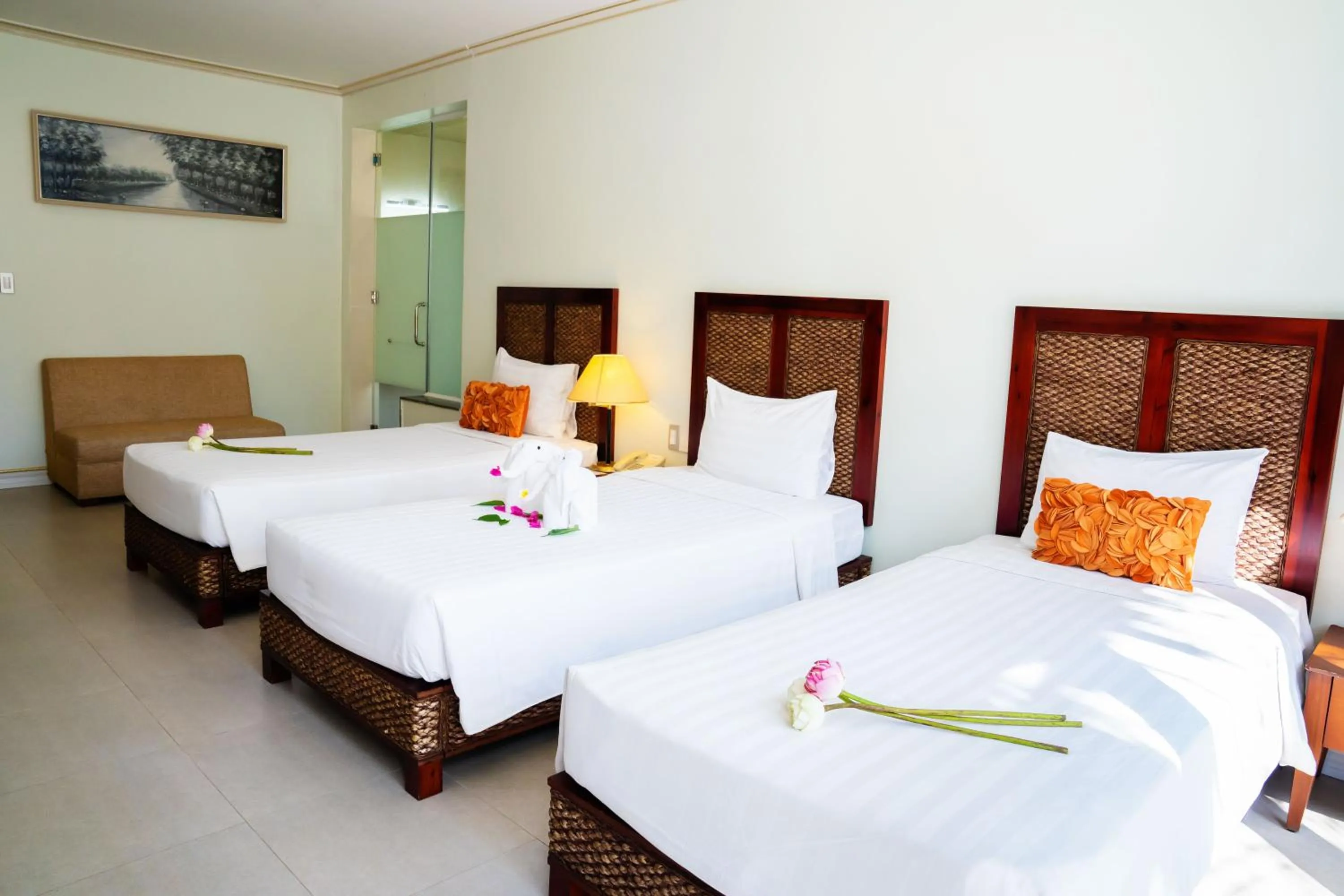 Bedroom, Bed in Lotus Vung Tau Resort & Spa