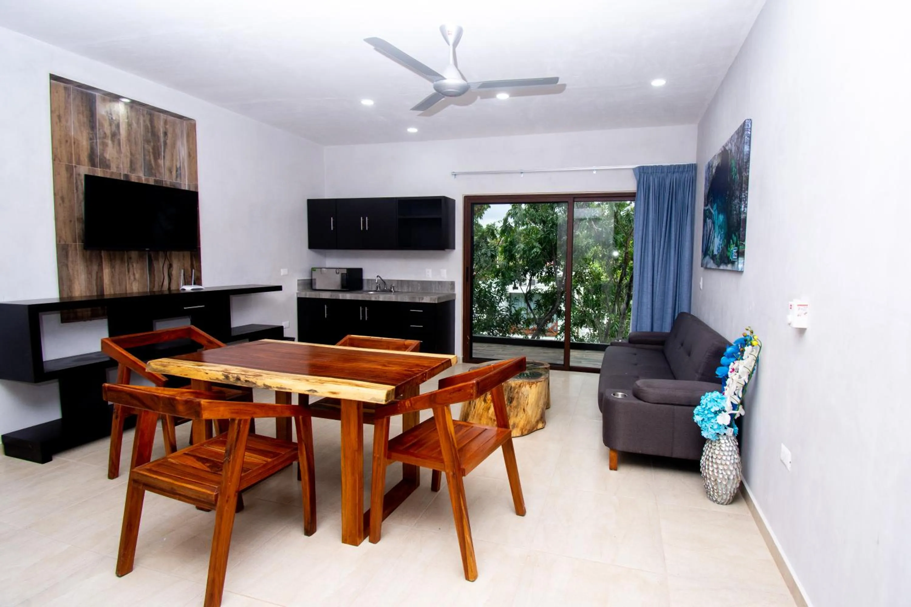 Living room in Hotel Casa Tortuga Tulum - Cenotes Park Inclusive