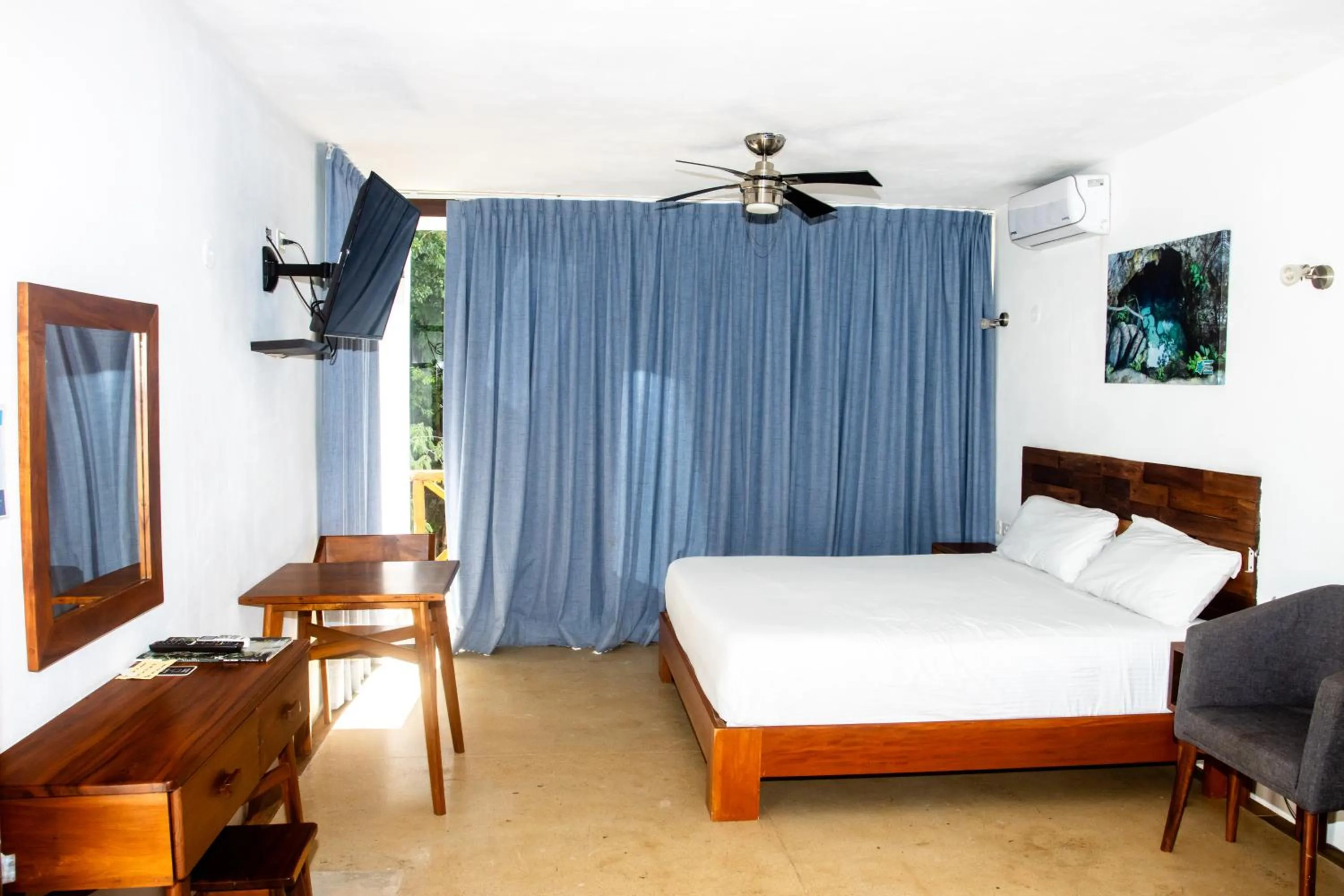 Bed in Hotel Casa Tortuga Tulum - Cenotes Park Inclusive