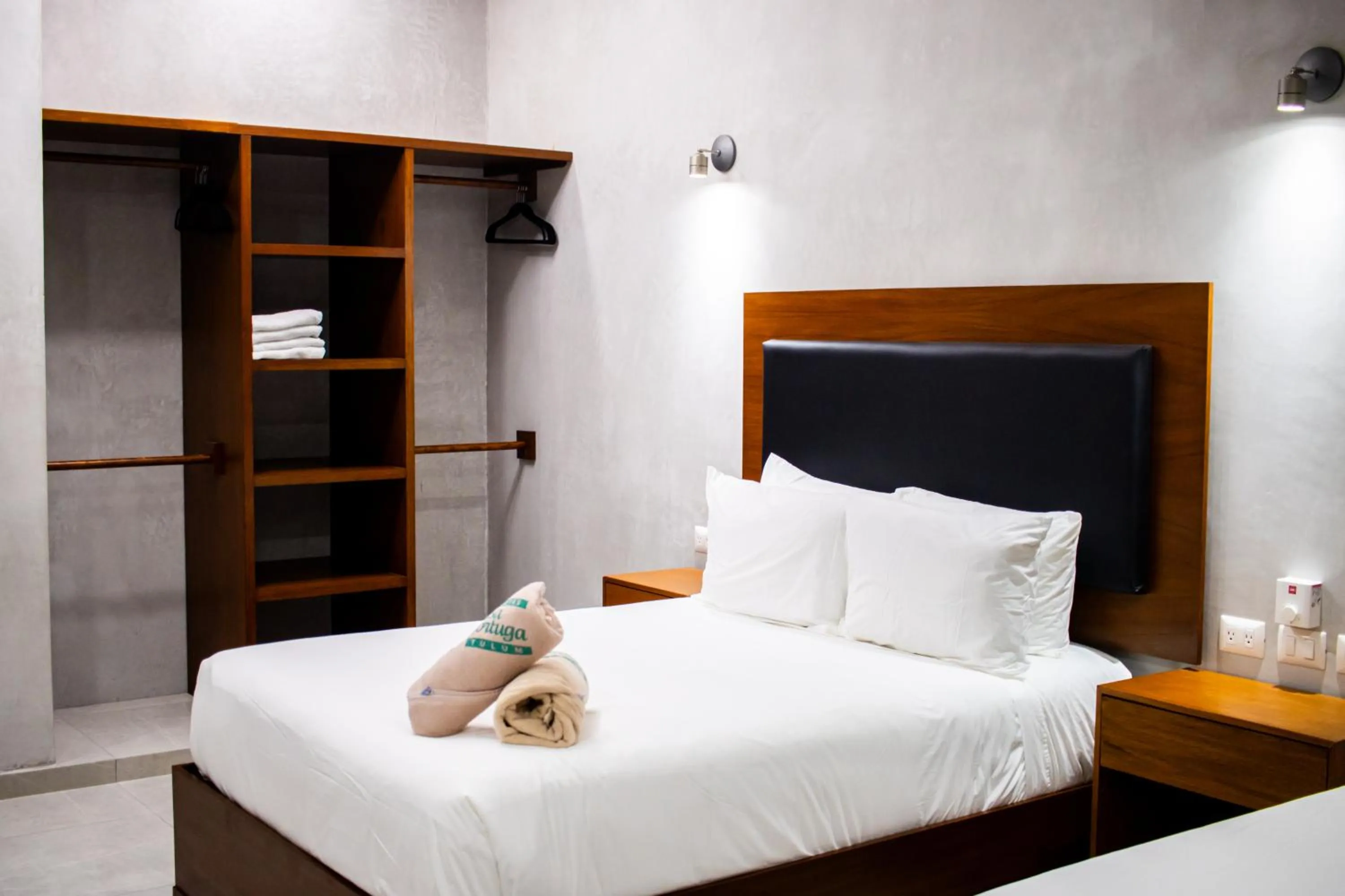 Bed in Hotel Casa Tortuga Tulum - Cenotes Park Inclusive