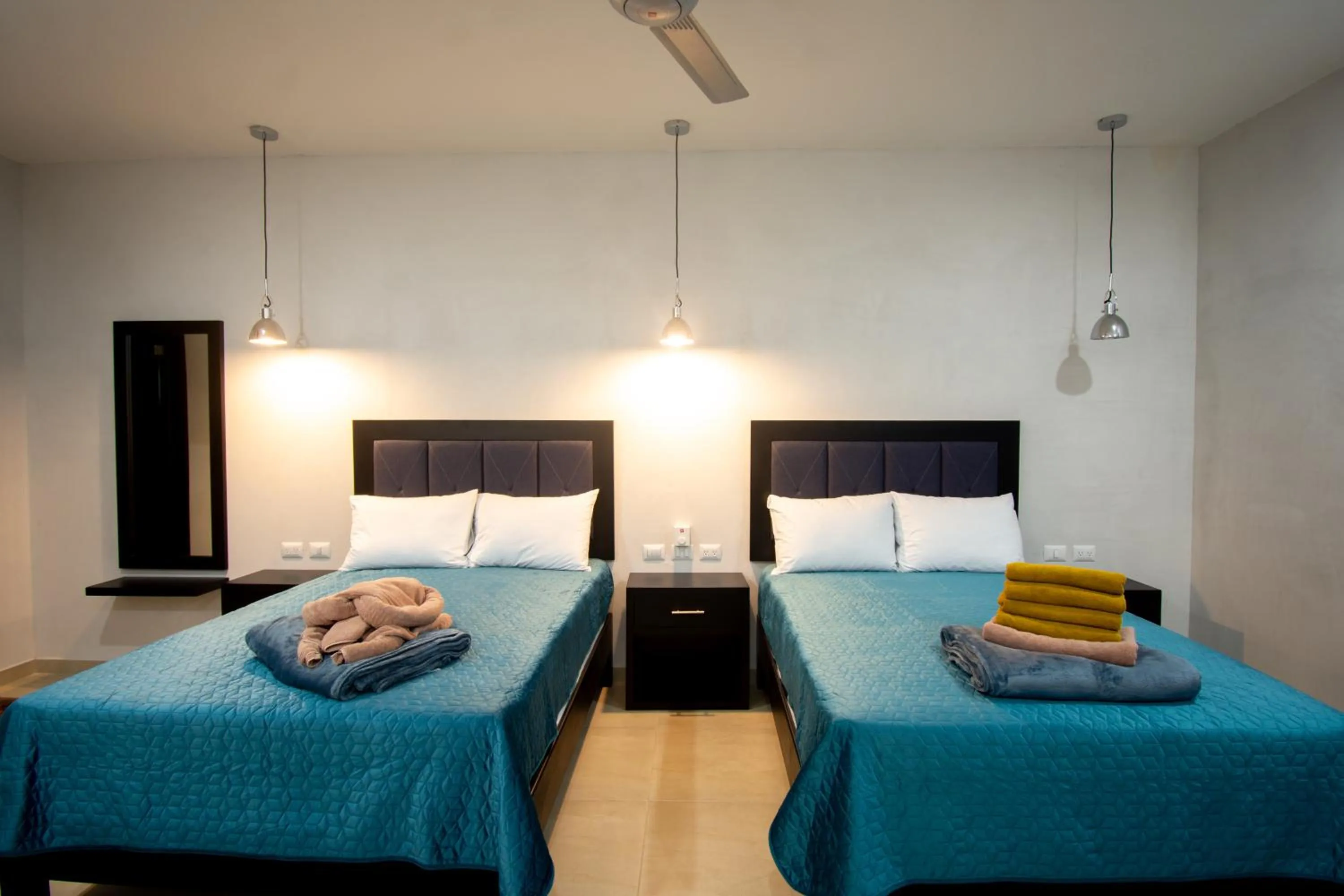 Bed in Hotel Casa Tortuga Tulum - Cenotes Park Inclusive