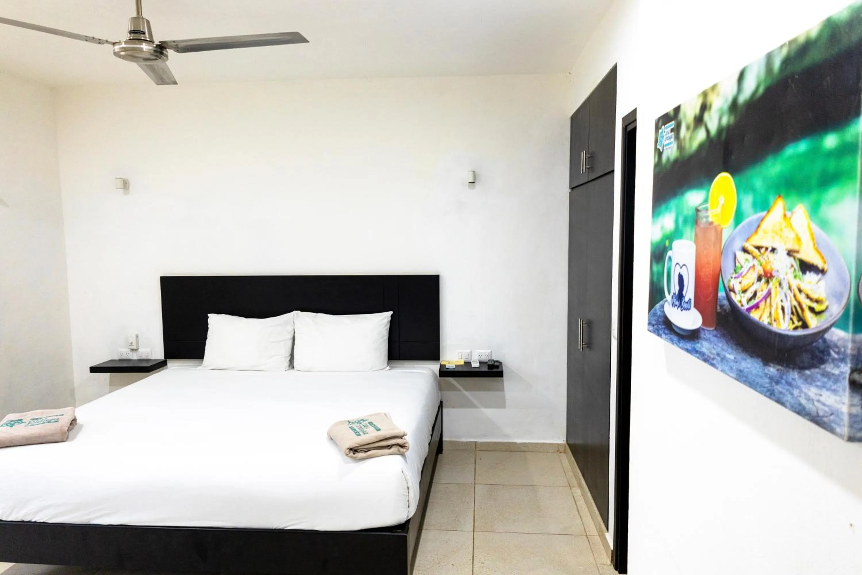 Bed in Hotel Casa Tortuga Tulum - Cenotes Park Inclusive