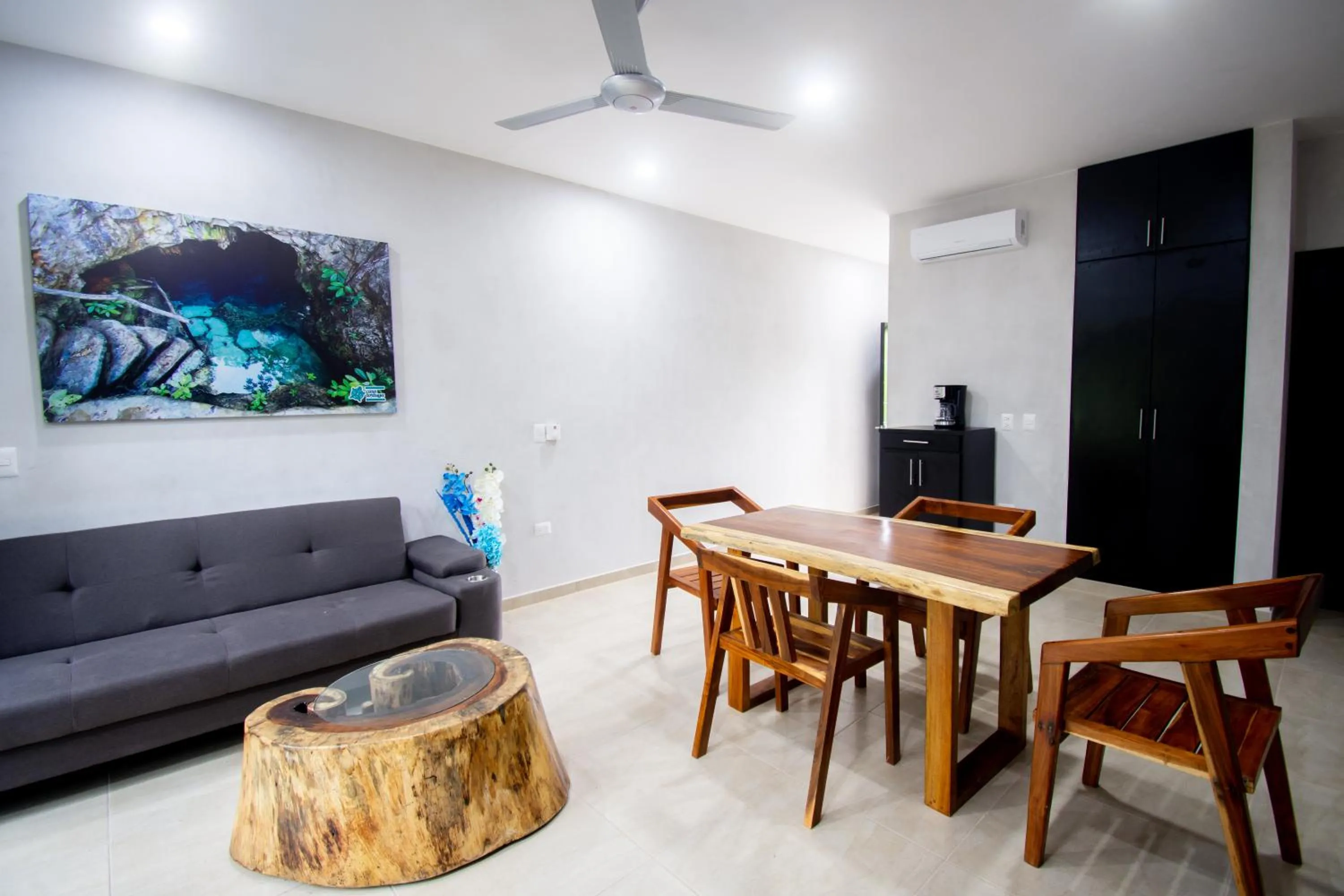 Living room in Hotel Casa Tortuga Tulum - Cenotes Park Inclusive