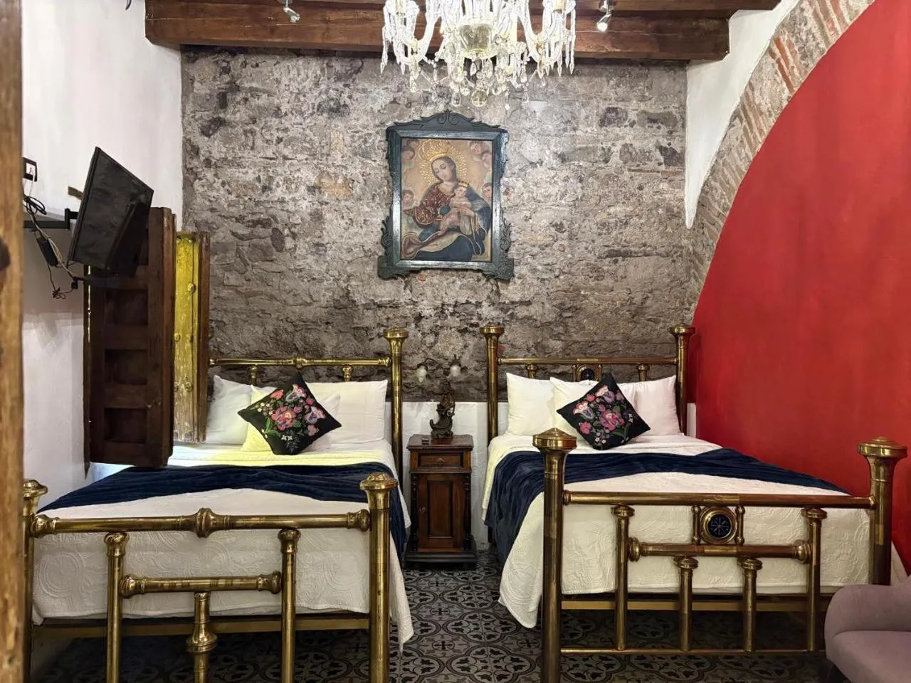 Bed in Hotel Boutique Posada XVII