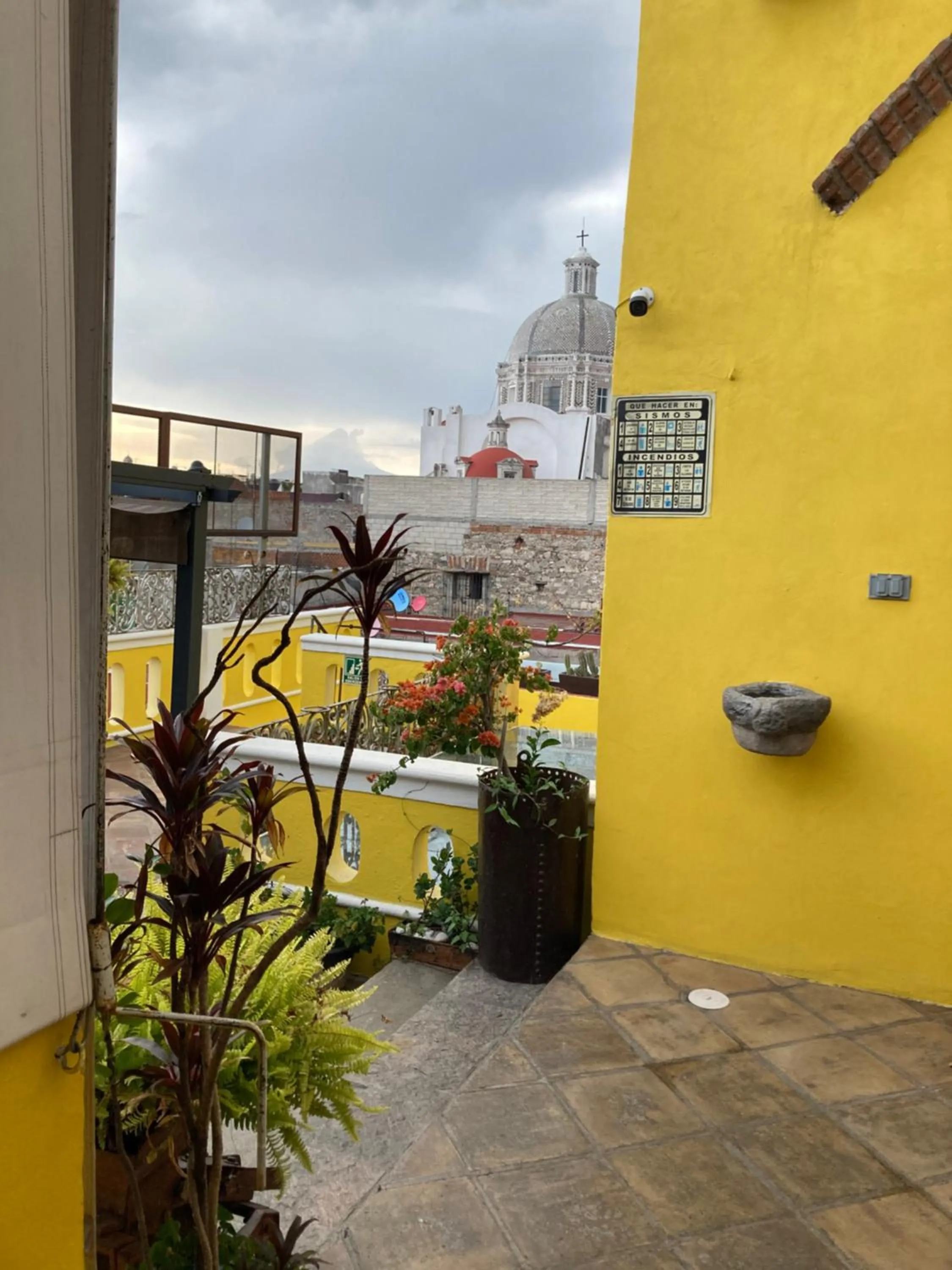 Balcony/Terrace in Hotel Boutique Posada XVII