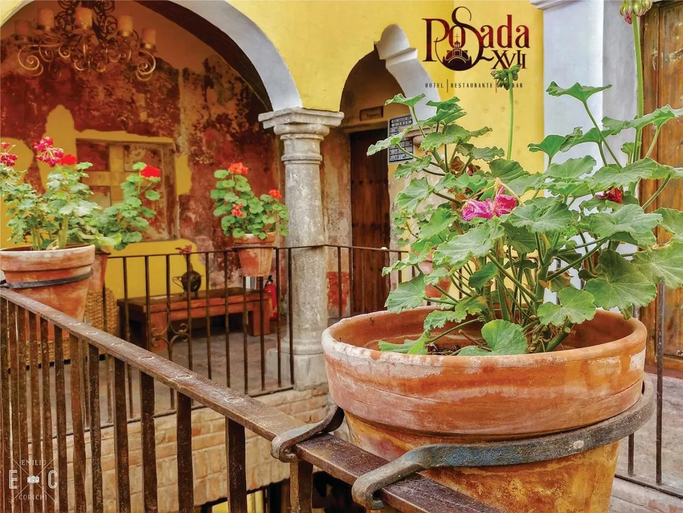 Property building in Hotel Boutique Posada XVII