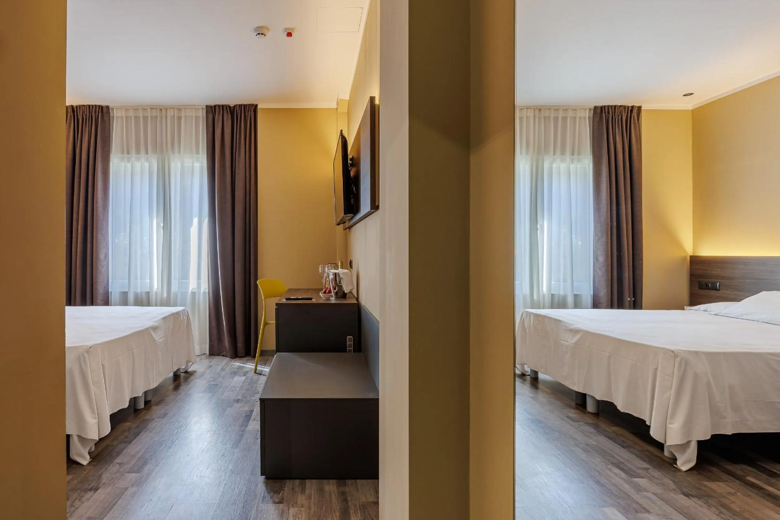 Bed in Hotel San Marco