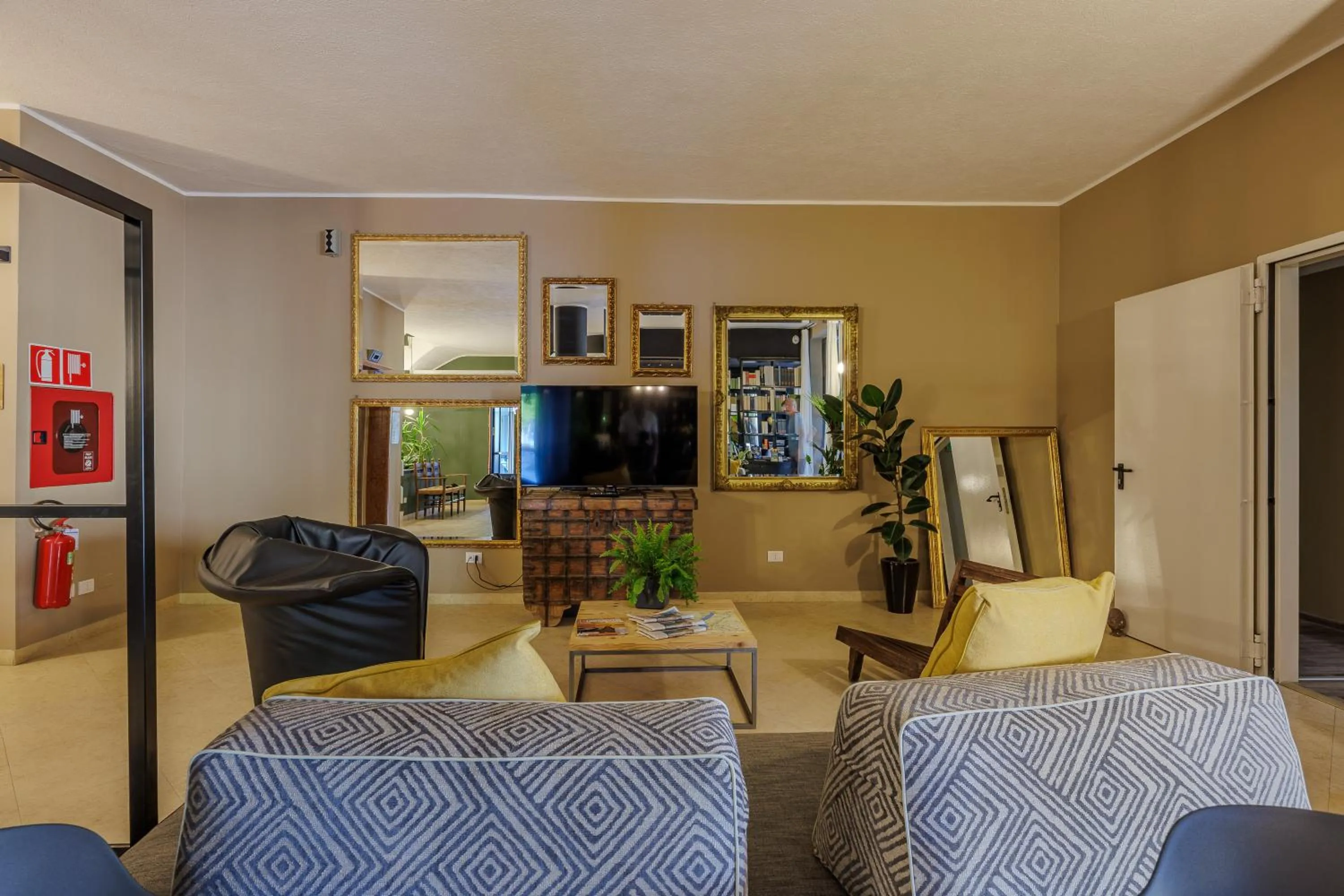 Lobby or reception in Hotel San Marco