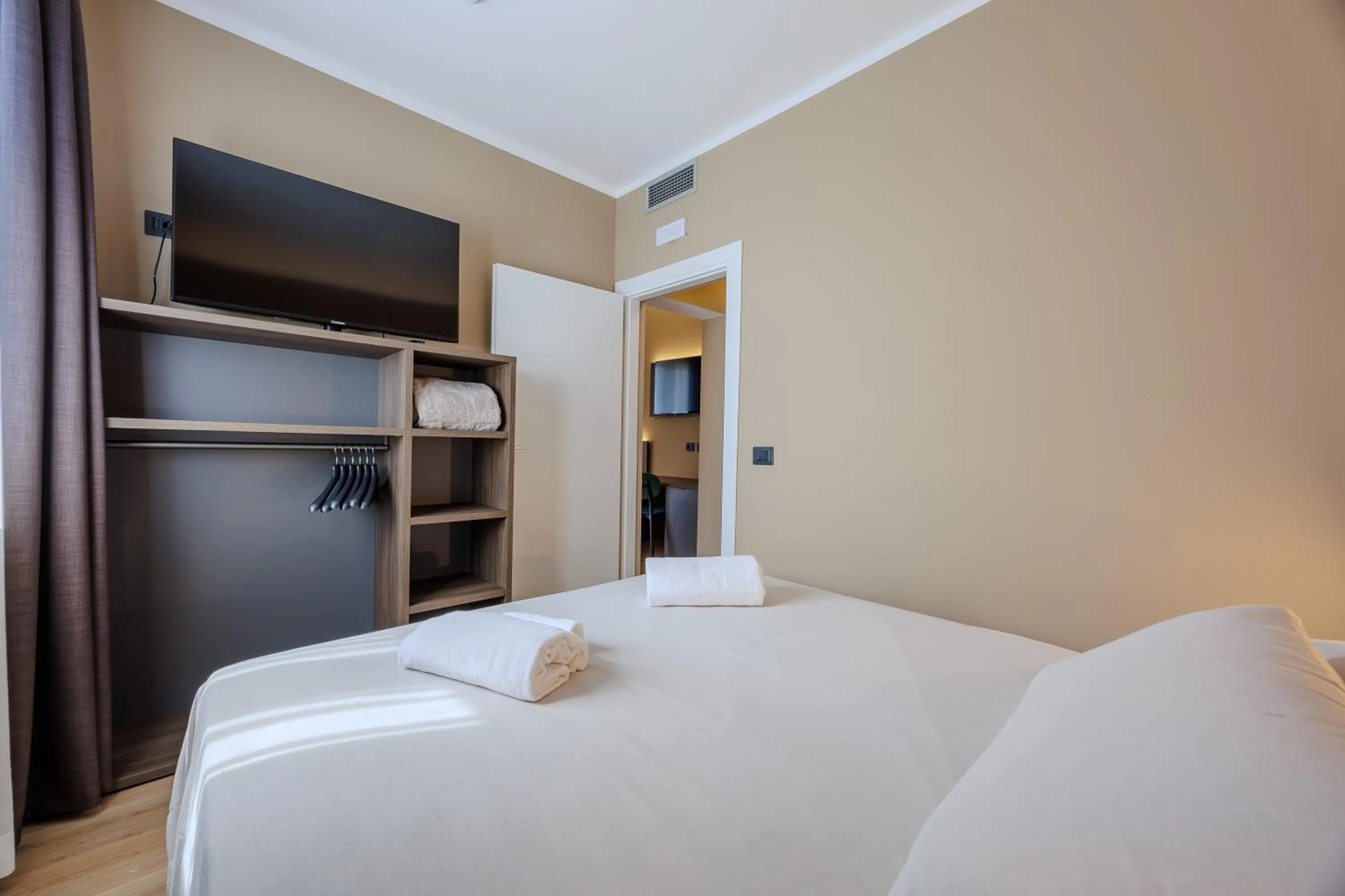 Bed in Hotel San Marco