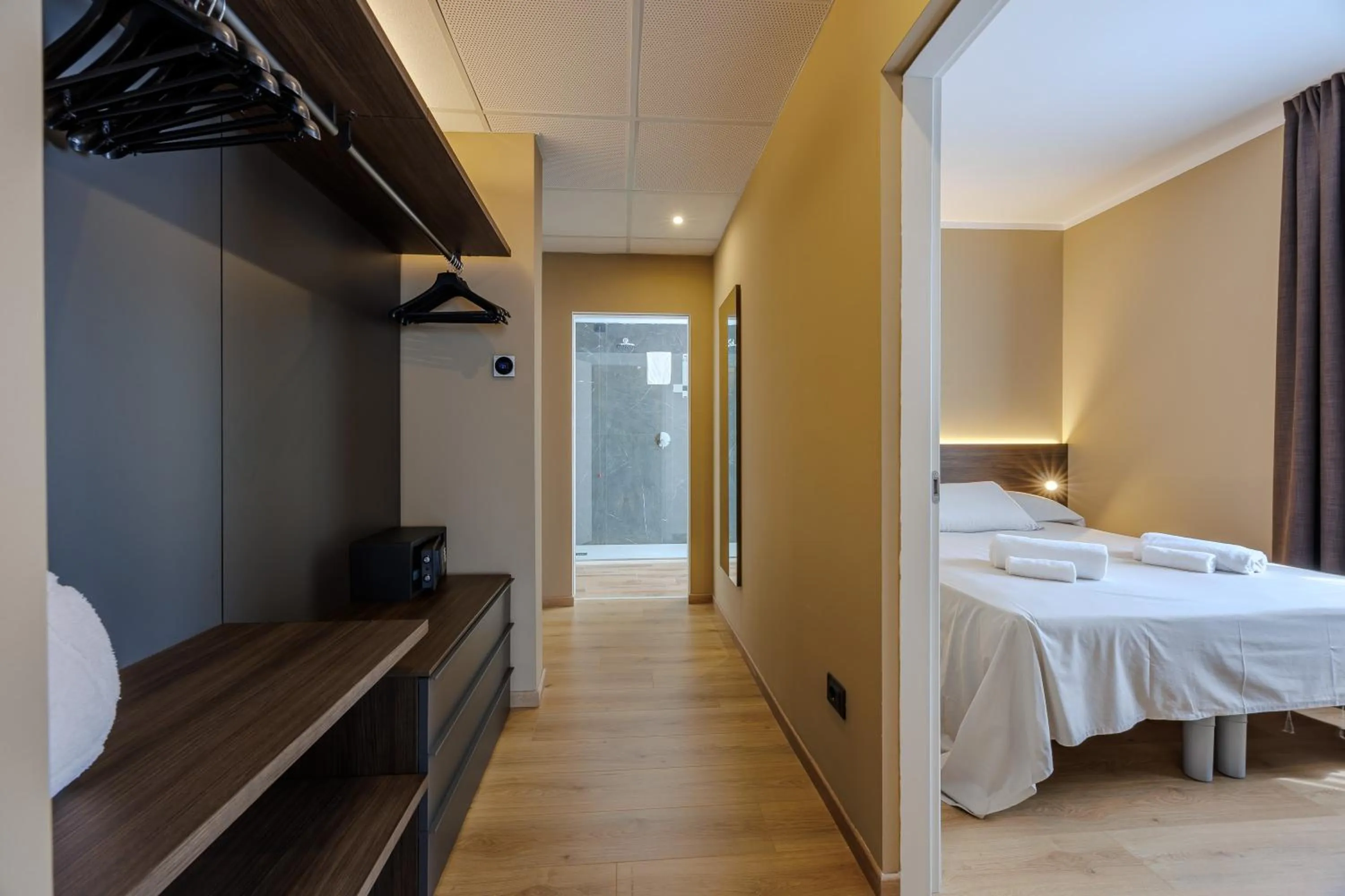 Bed in Hotel San Marco