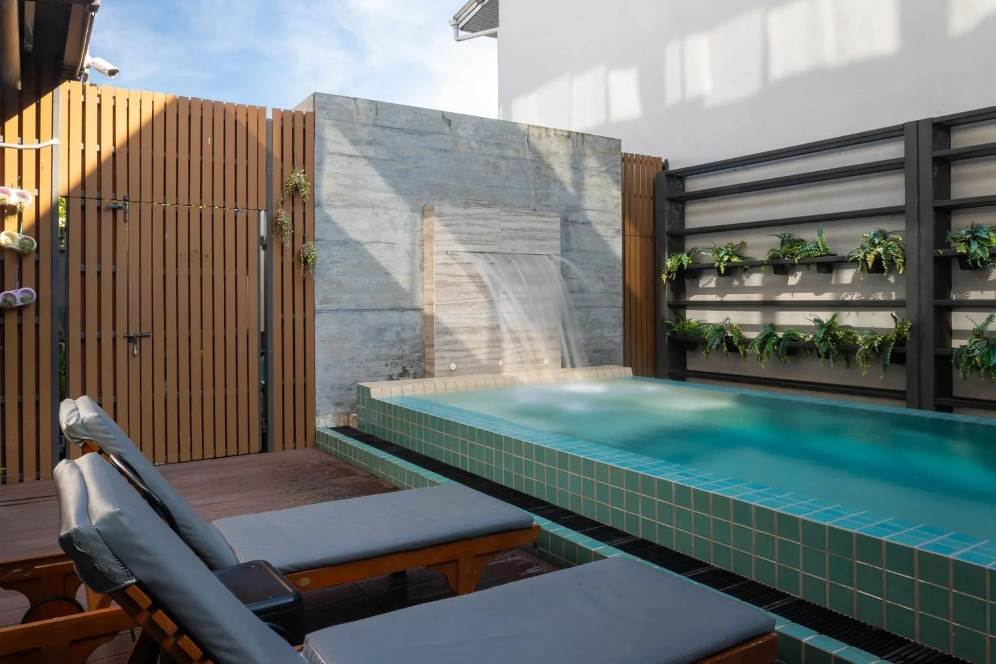 Pool view in Recenta Style Phuket Town