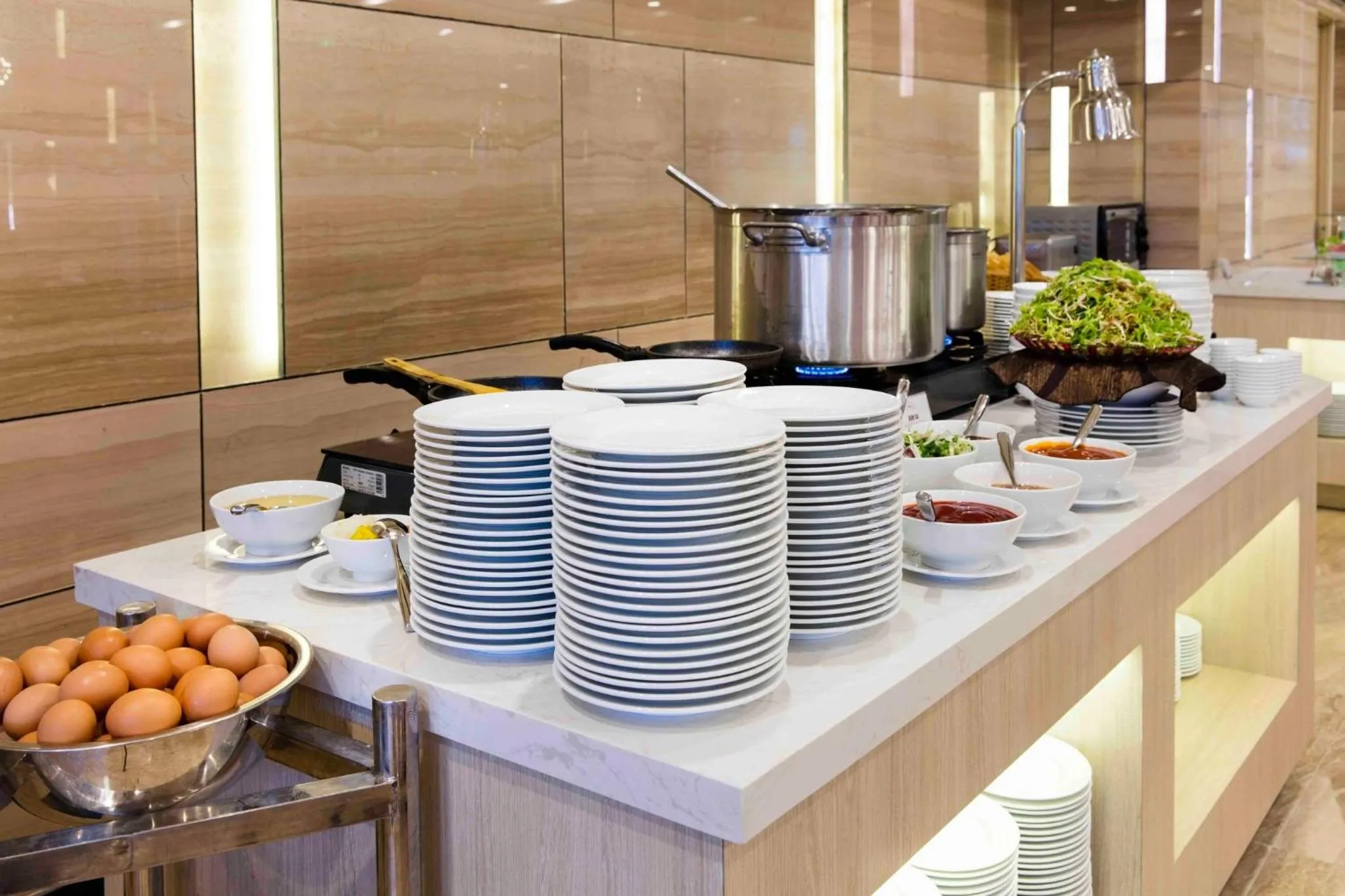 Buffet breakfast in Stella Maris Nha Trang Hotel