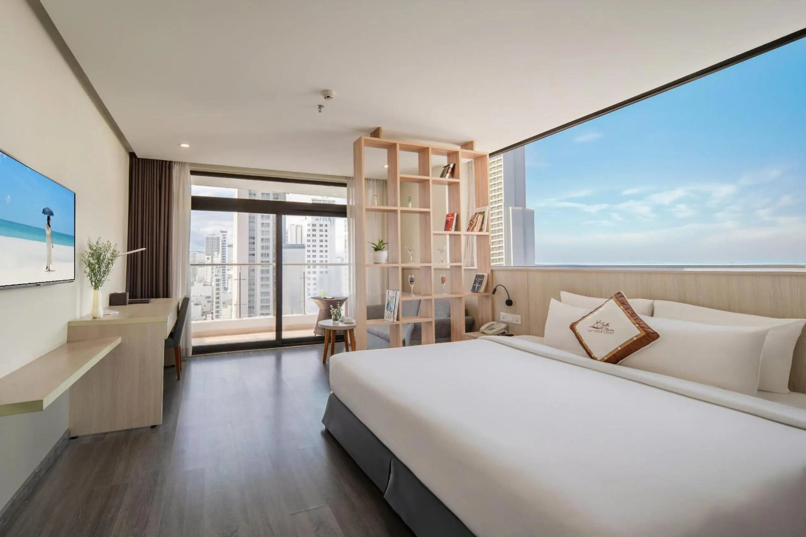 Photo of the whole room, Bed in Stella Maris Nha Trang Hotel