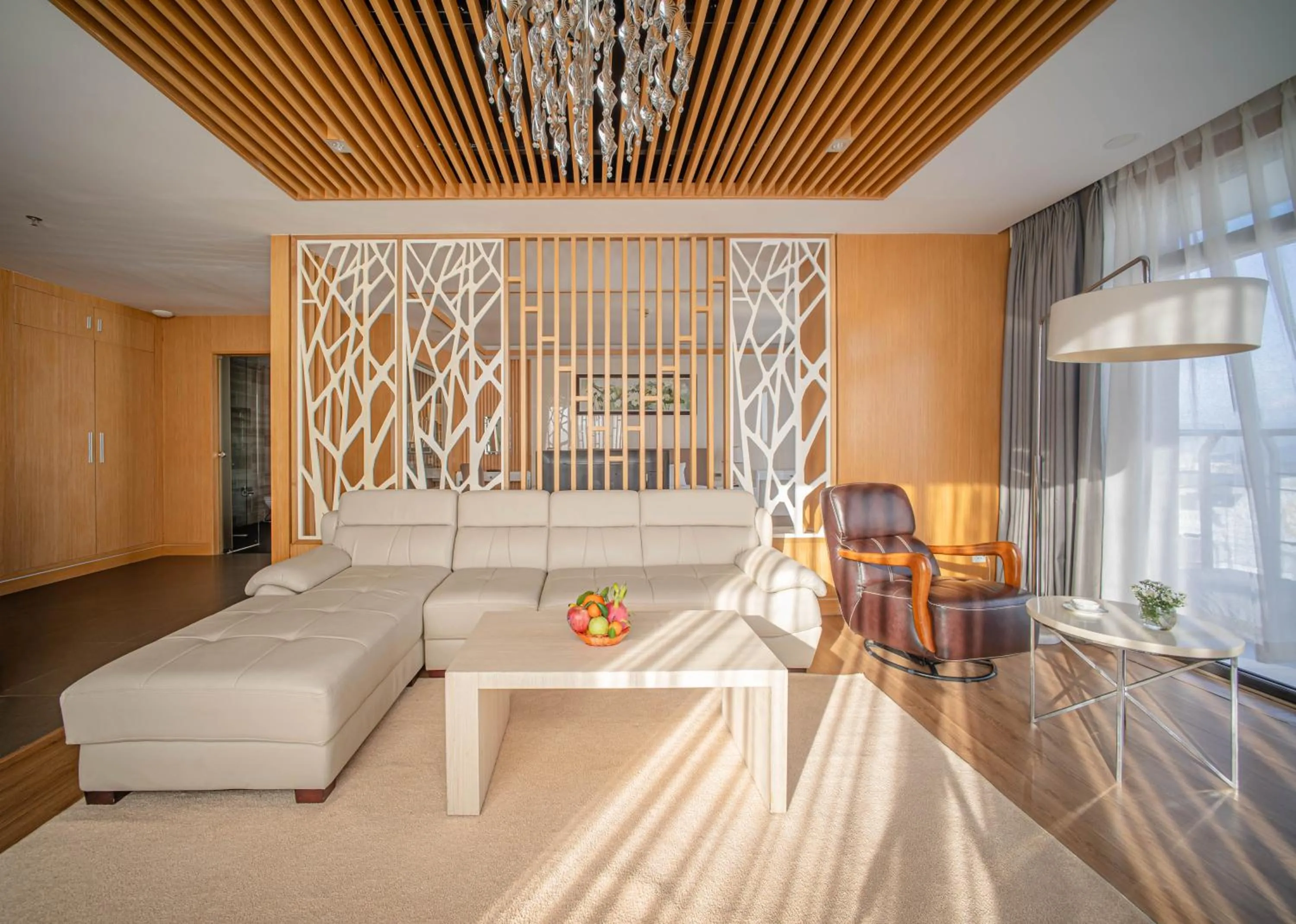 Seating area, Bed in Stella Maris Nha Trang Hotel