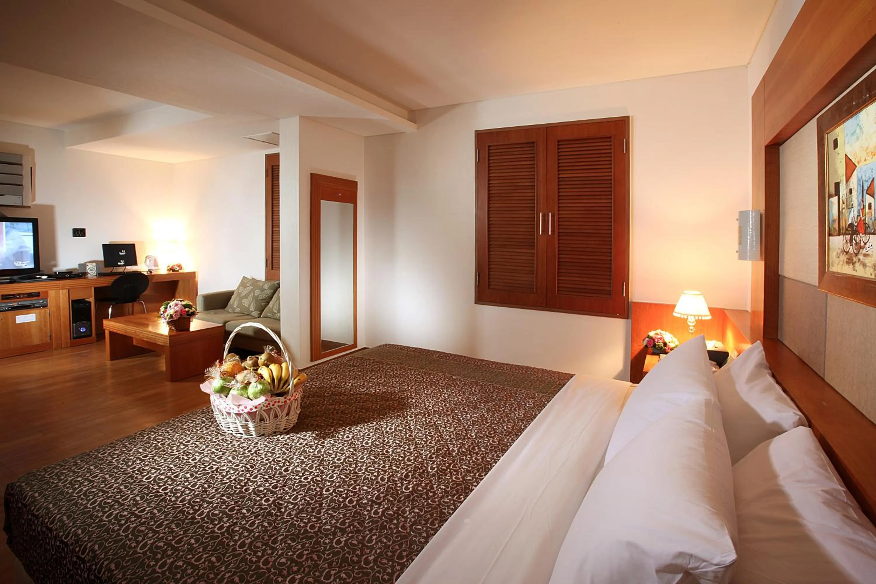 Bed in Incheon Airporthotel Airstay