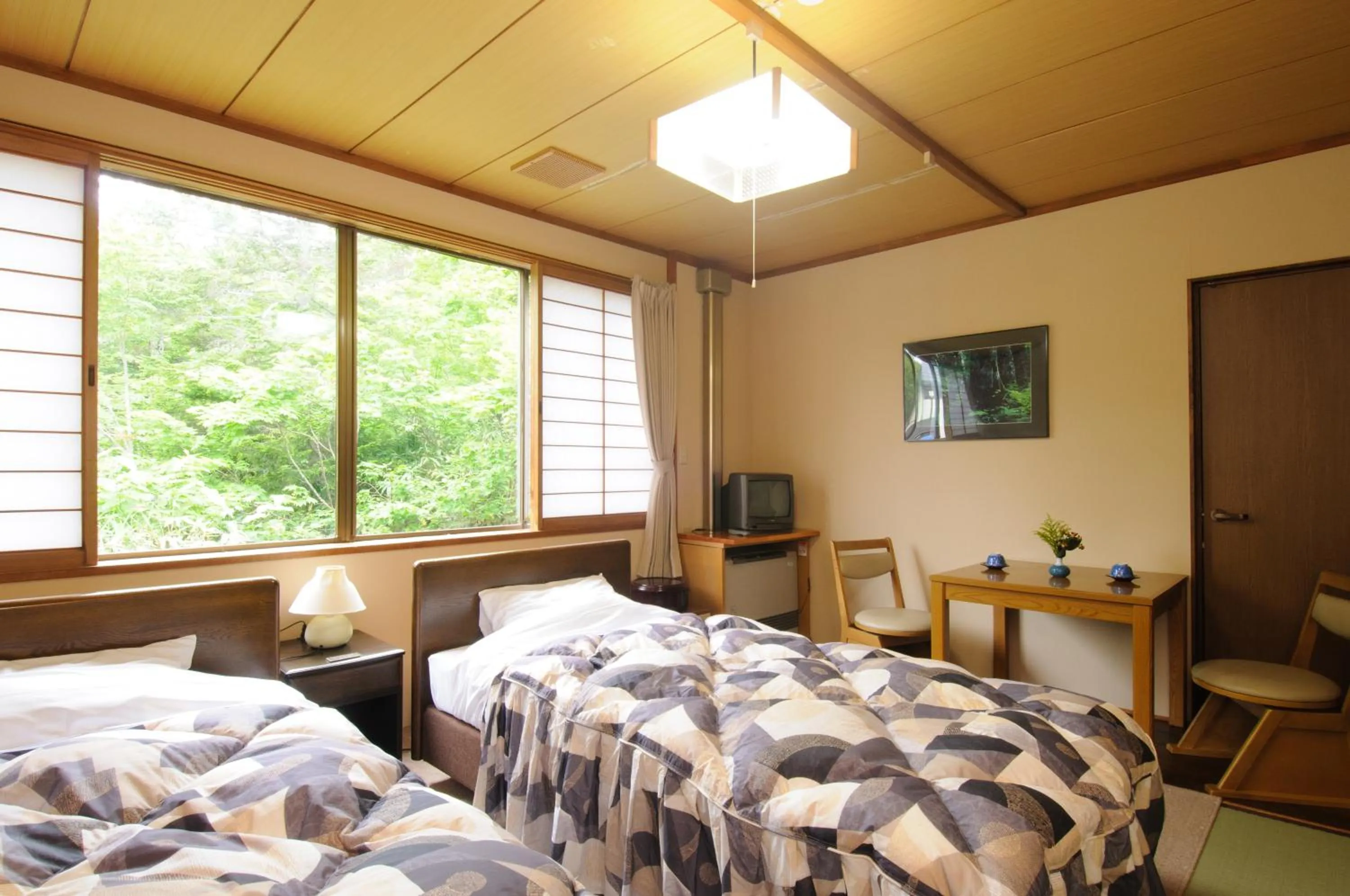 Photo of the whole room, Bed in Yachi Onsen
