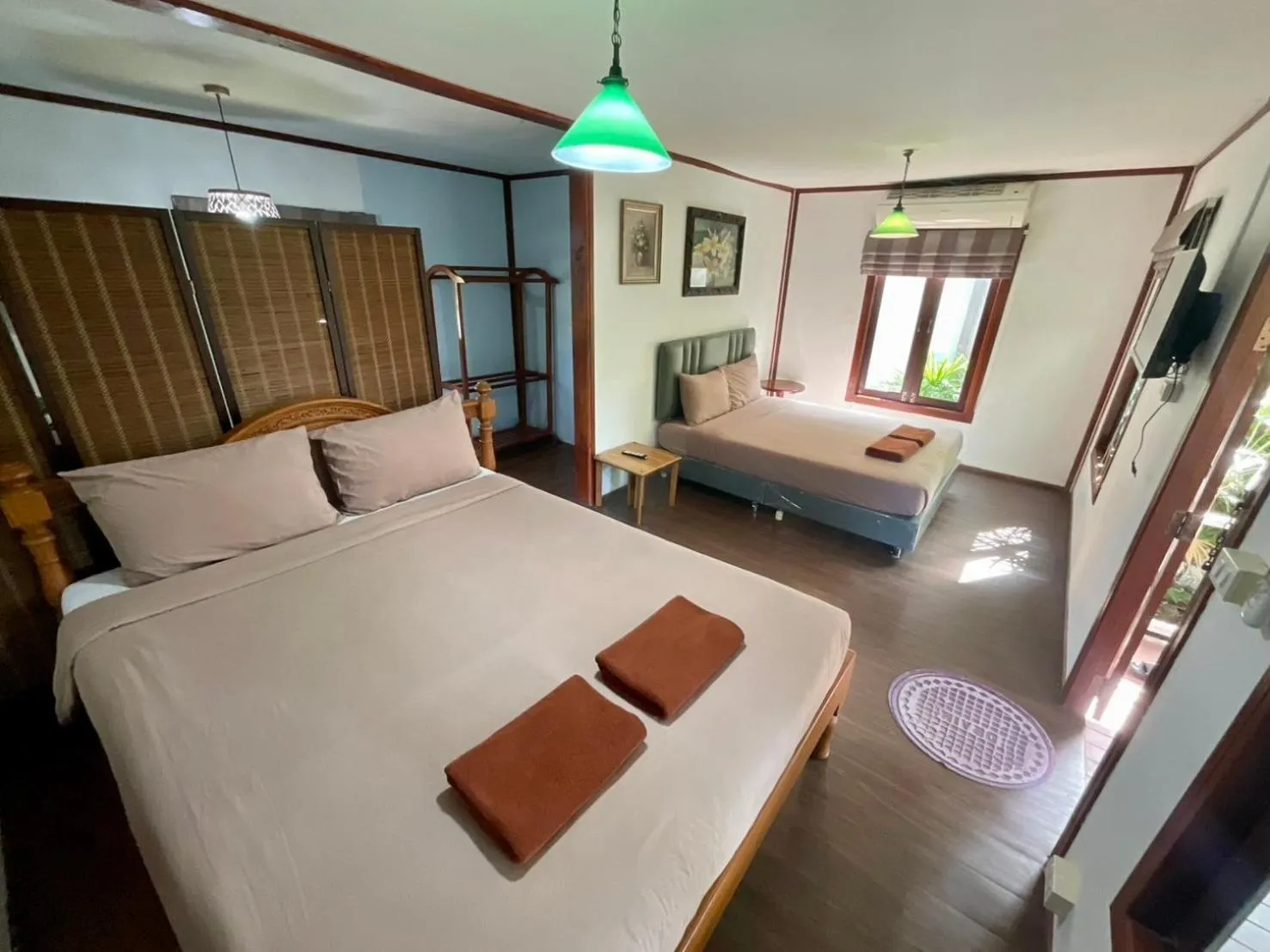 Bed in Rayonghouse Resort