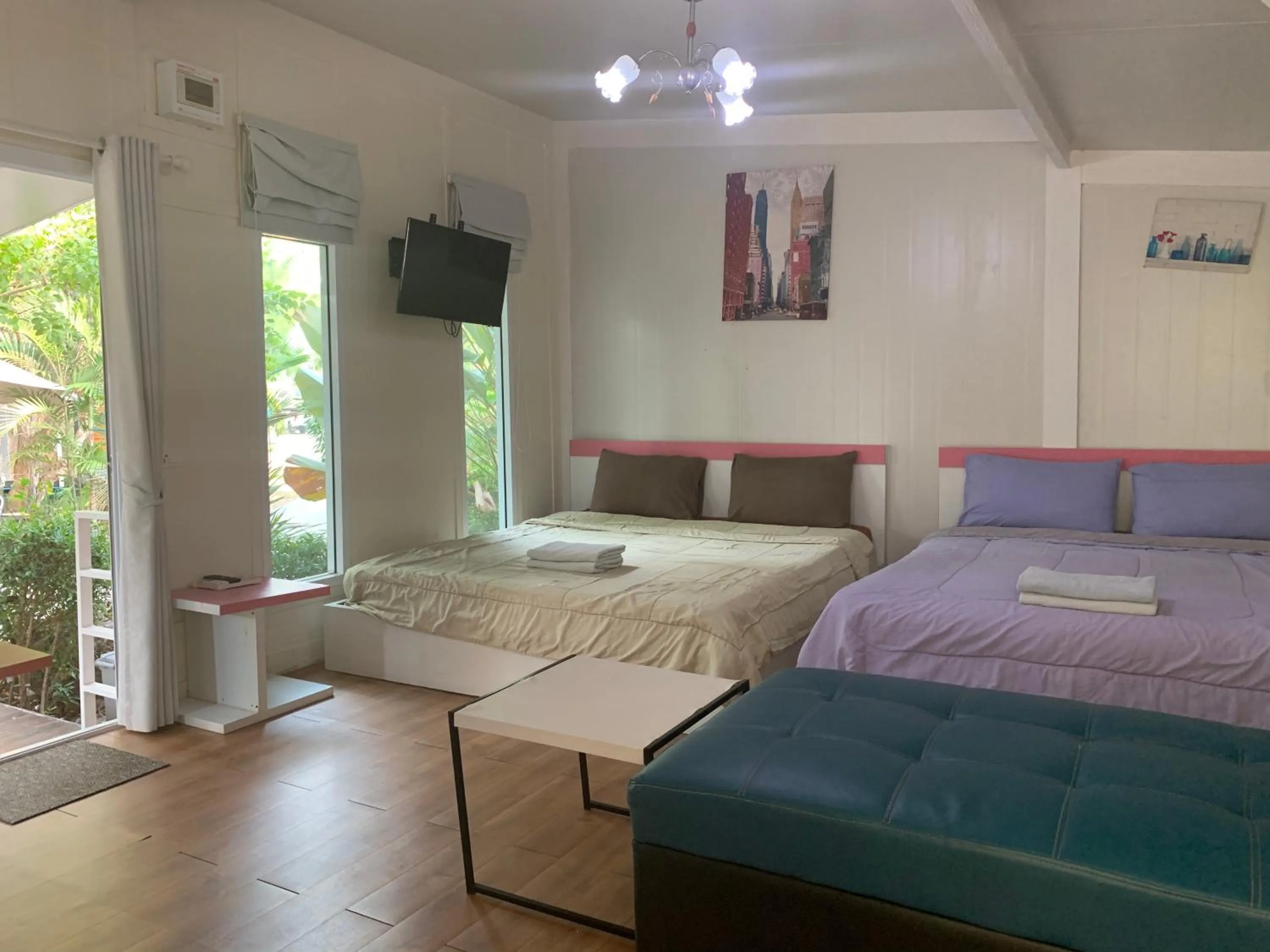 Bed in Rayonghouse Resort