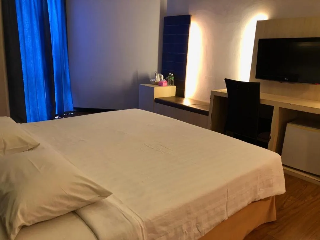 Bed in Garden View Hotel