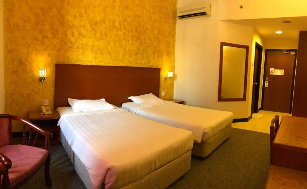 Bed in Garden View Hotel