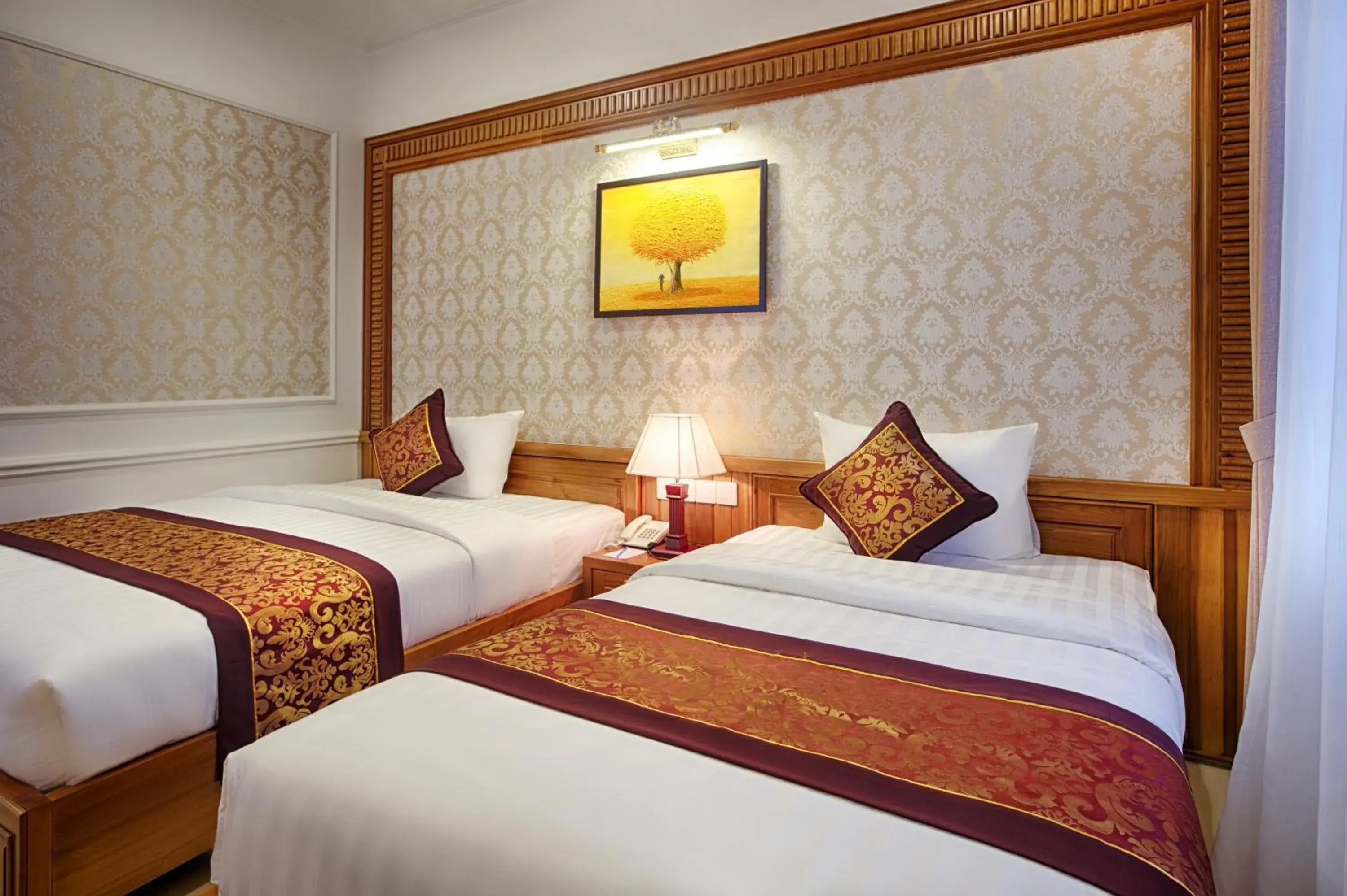 Superior Twin Room in Riverside Hotel Quang Binh Superior Twin Room in Riverside Hotel Quang Binh