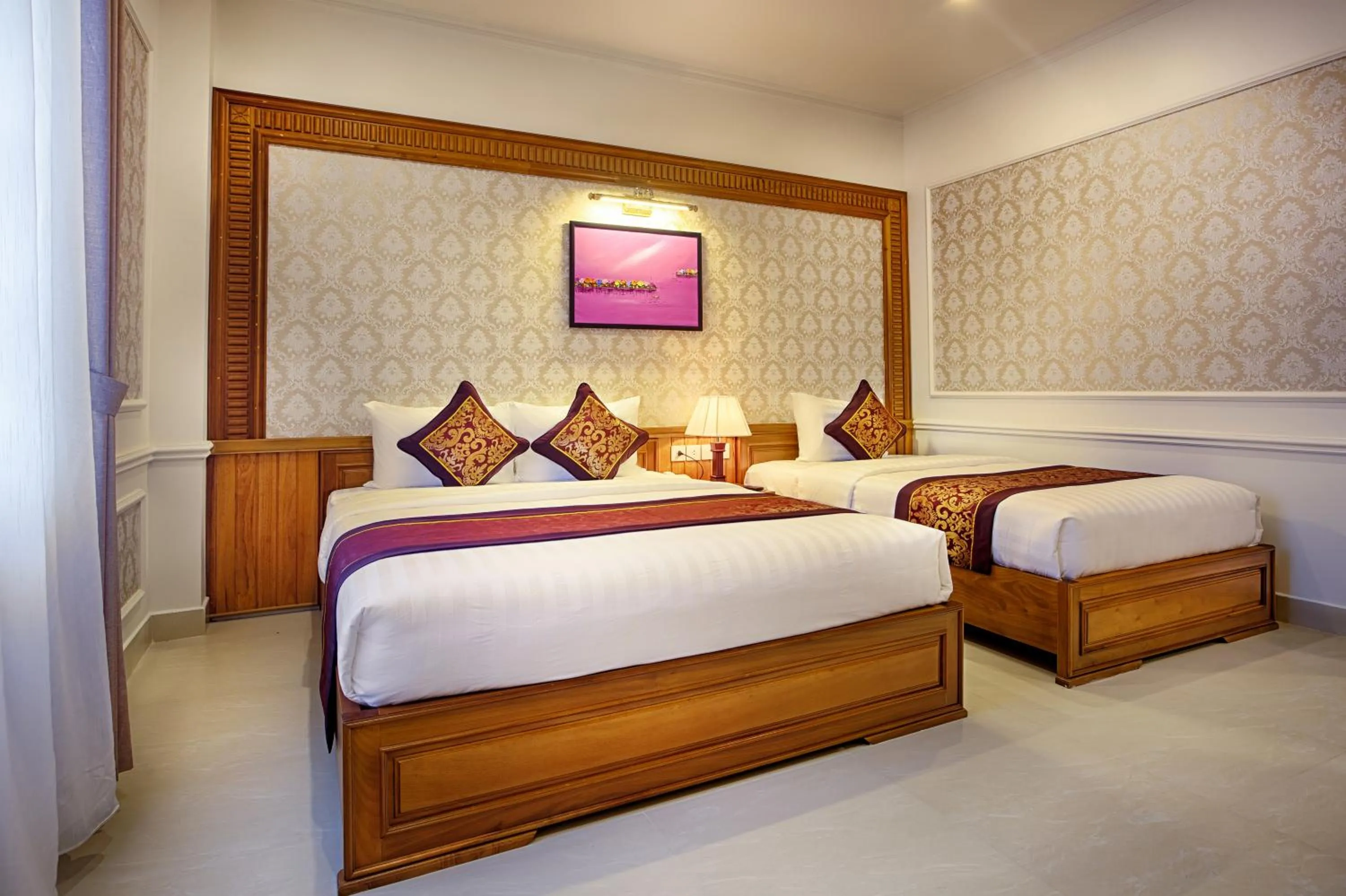 Photo of the whole room, Bed in Riverside Hotel Quang Binh