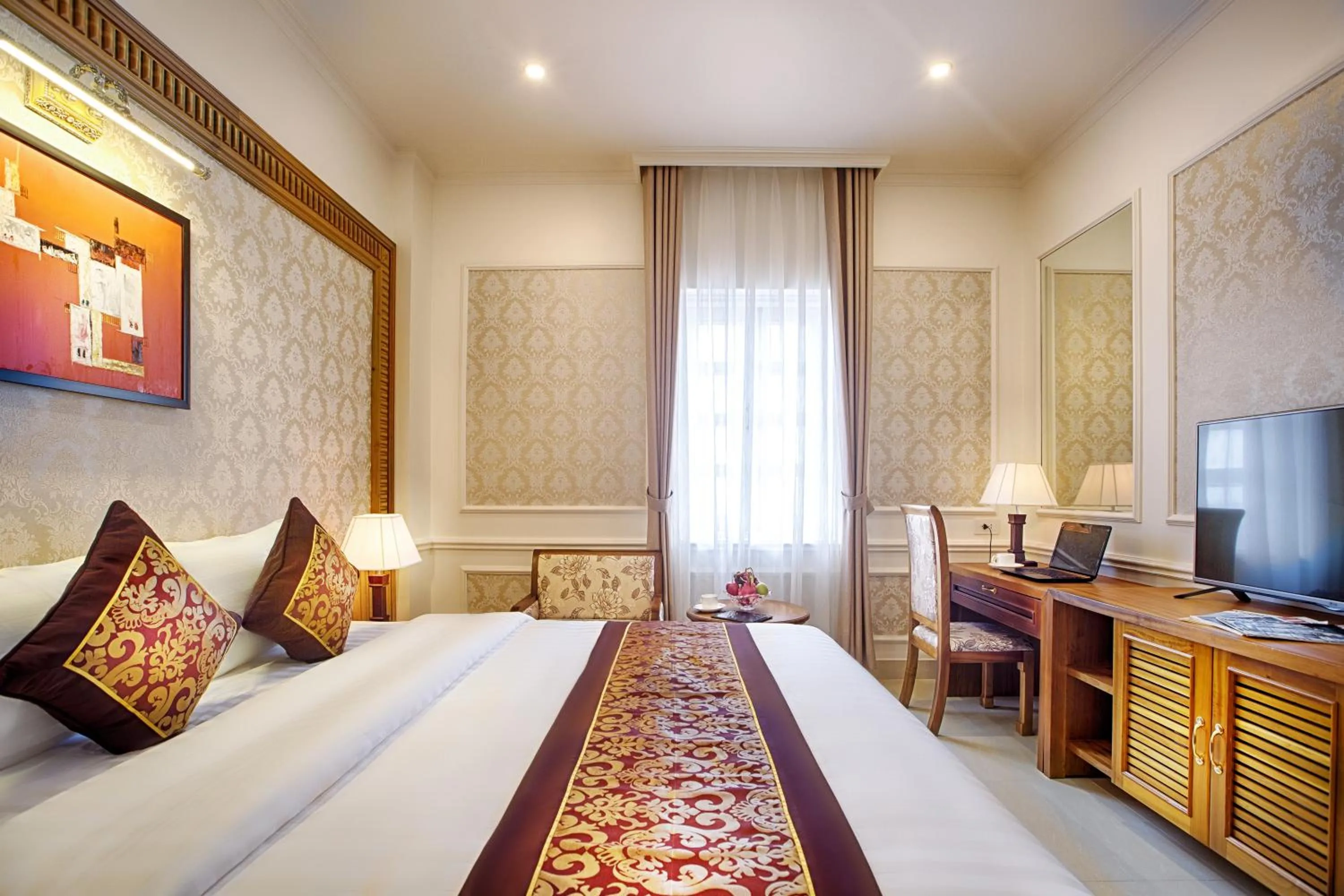 Photo of the whole room, Bed in Riverside Hotel Quang Binh