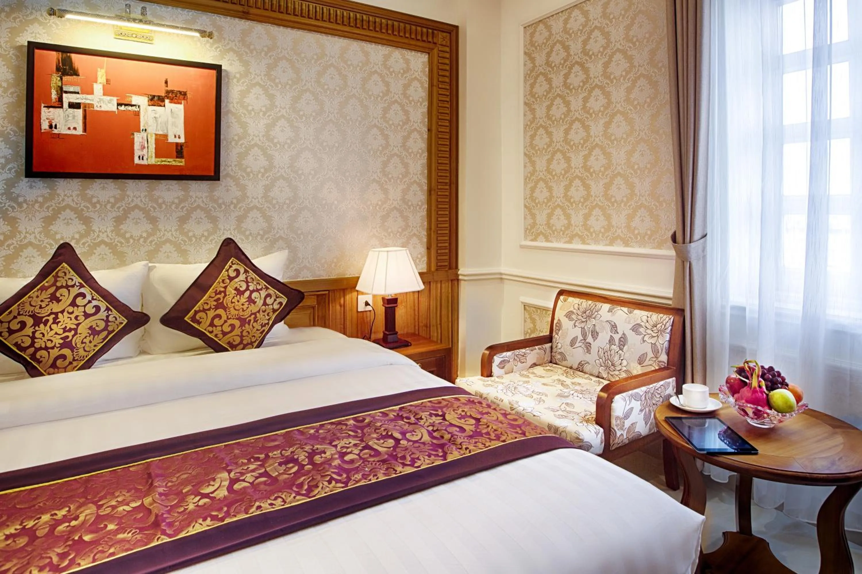 Photo of the whole room, Bed in Riverside Hotel Quang Binh
