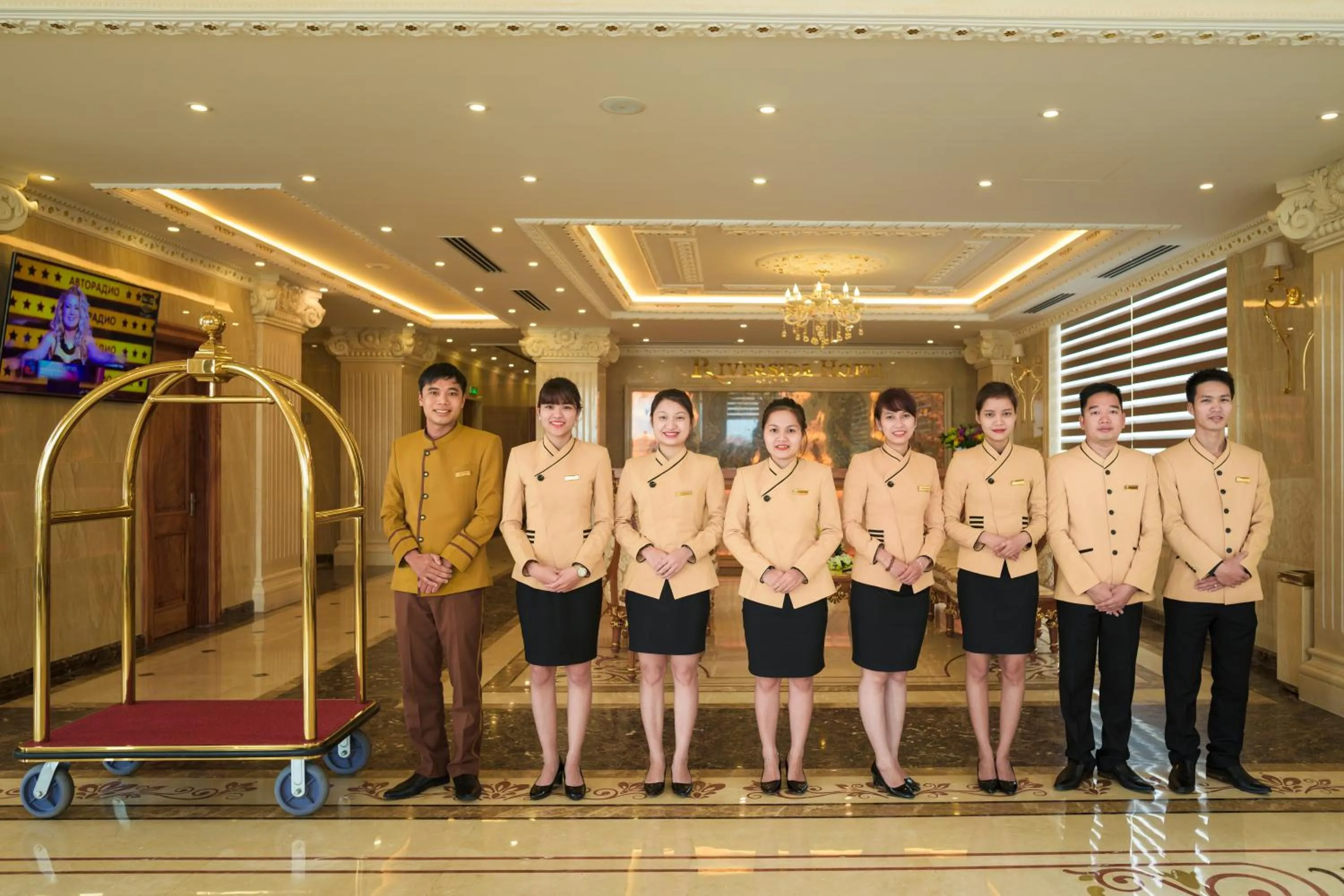 Staff in Riverside Hotel Quang Binh