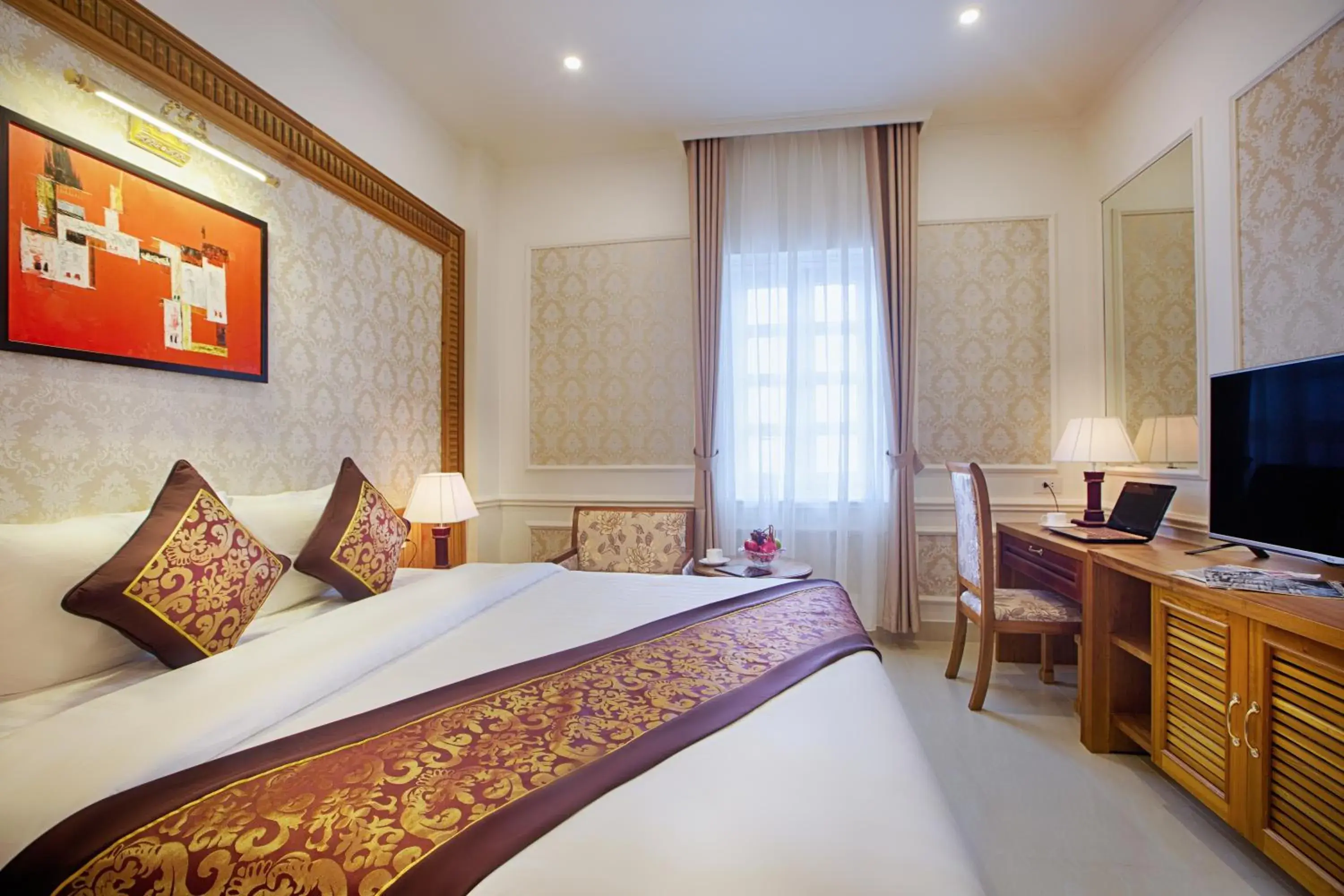 Superior Double Room in Riverside Hotel Quang Binh Superior Double Room in Riverside Hotel Quang Binh