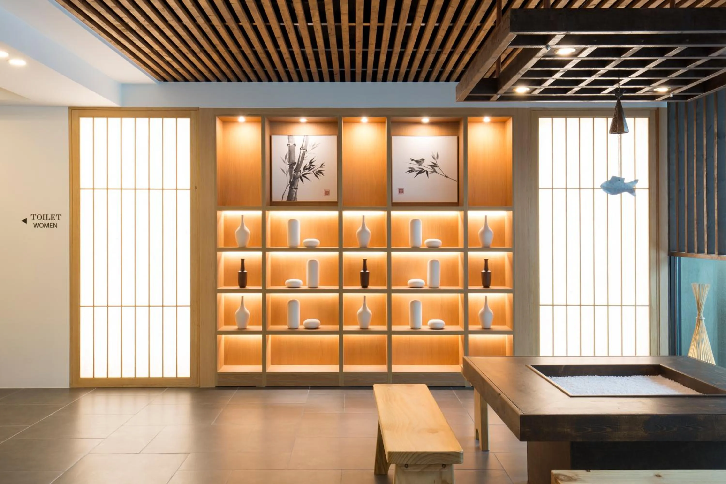 Lobby or reception in Tomonoya Ryokan Geoje