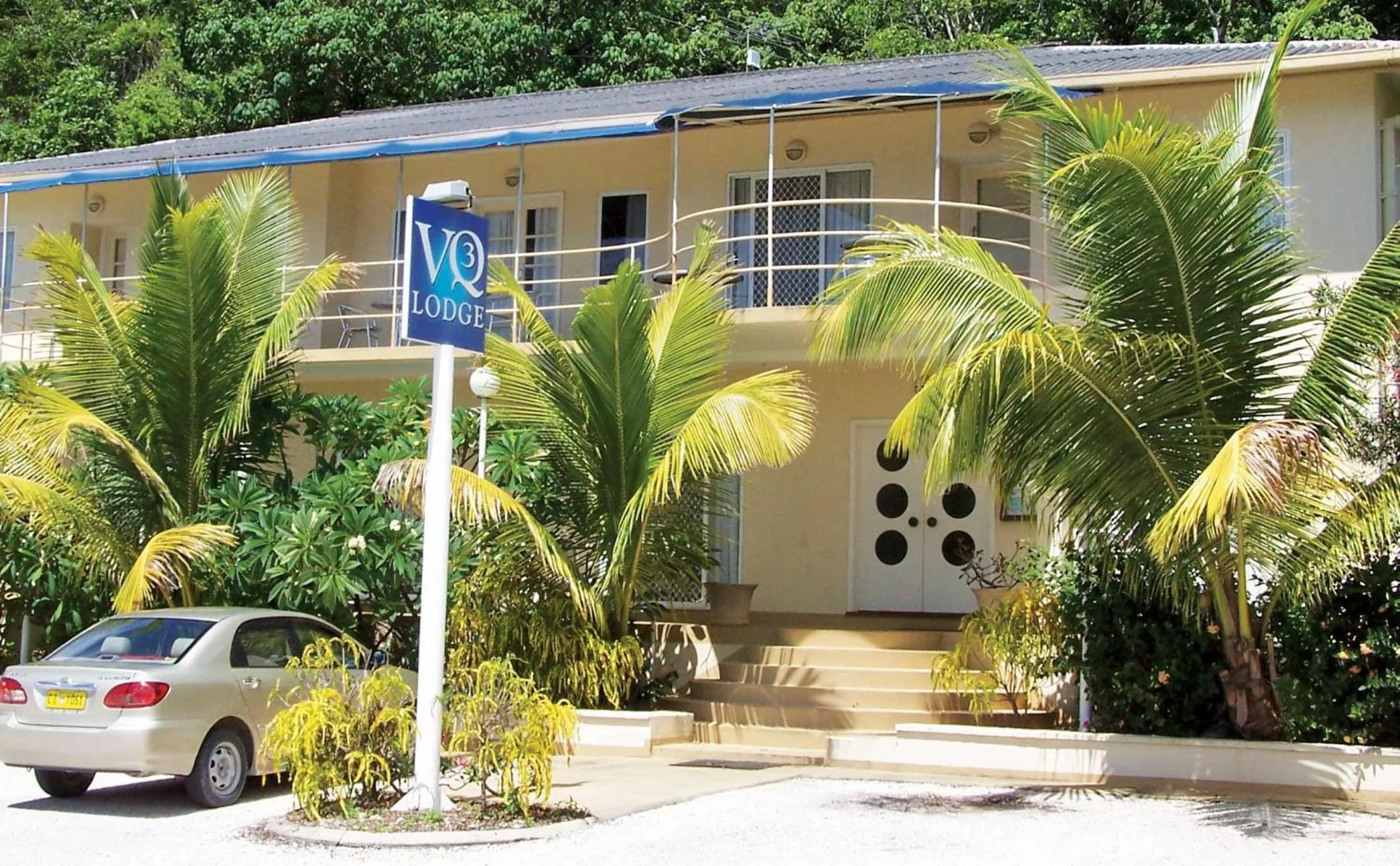 Facade/entrance in VQ3 Lodge