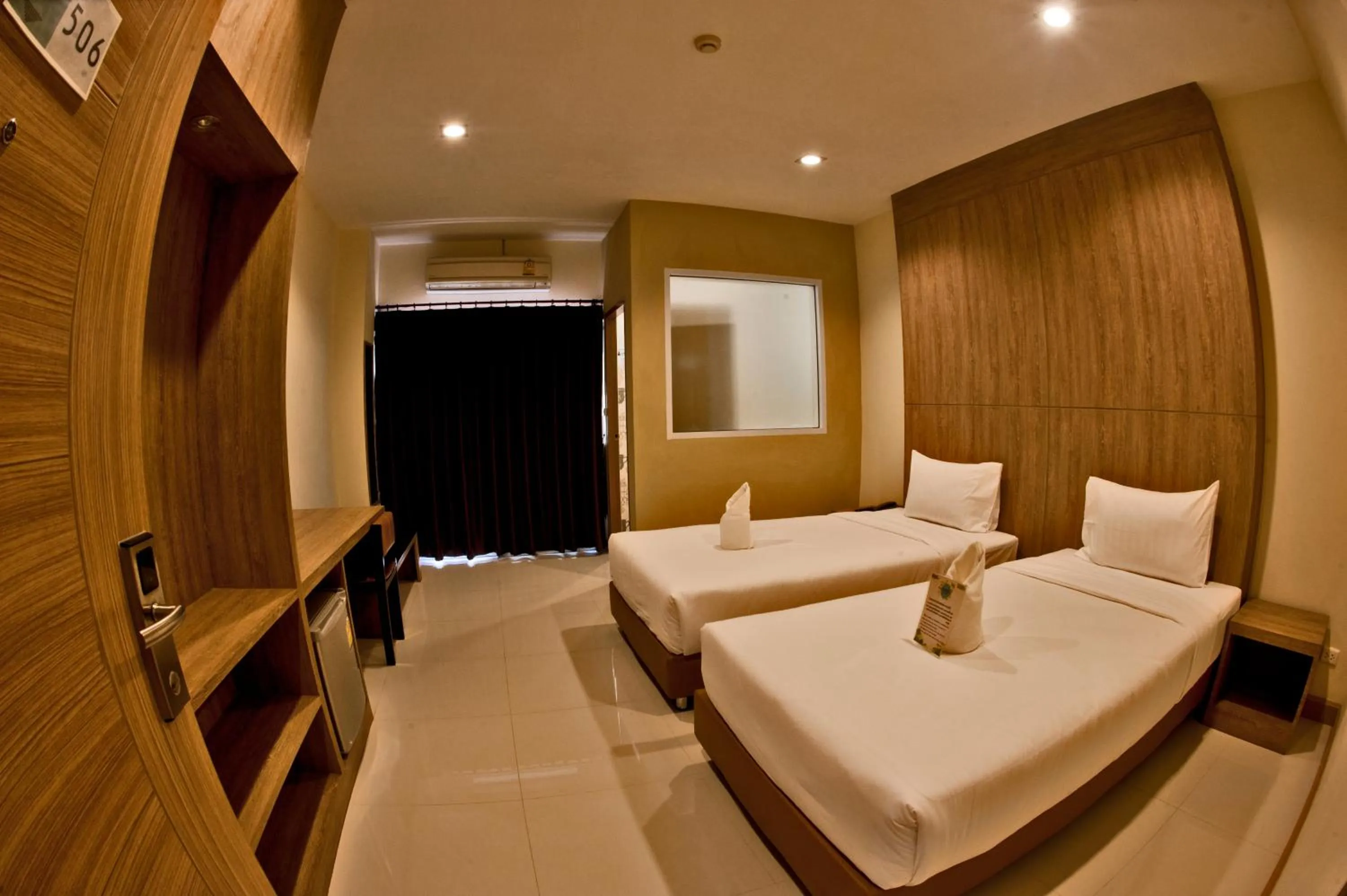 Photo of the whole room, Bed in OMG Hotel